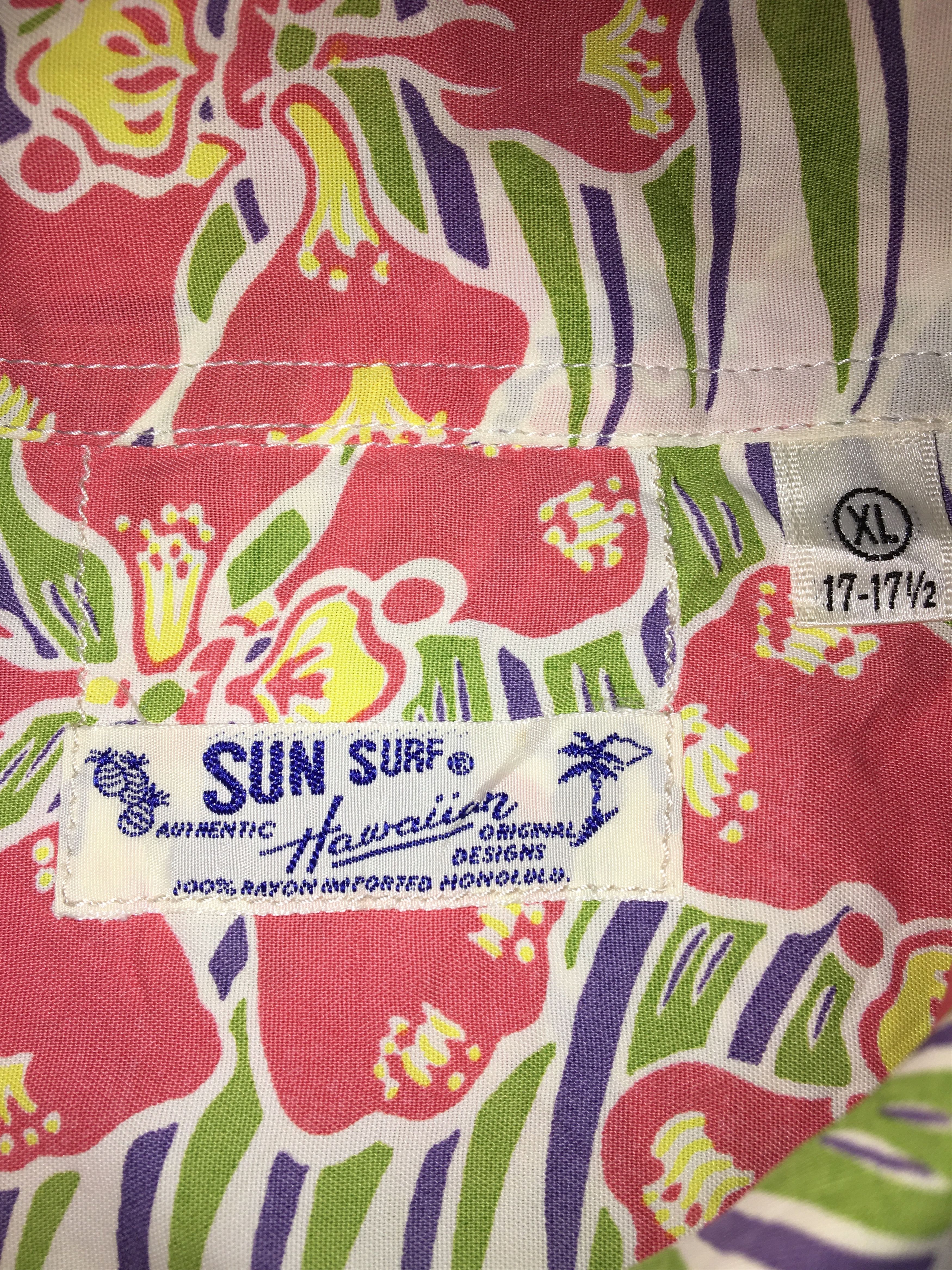 Sun Surf Vintage Hawaii Sun Surf Button Ups Size US XL / EU 56 / 4 - 4 Thumbnail