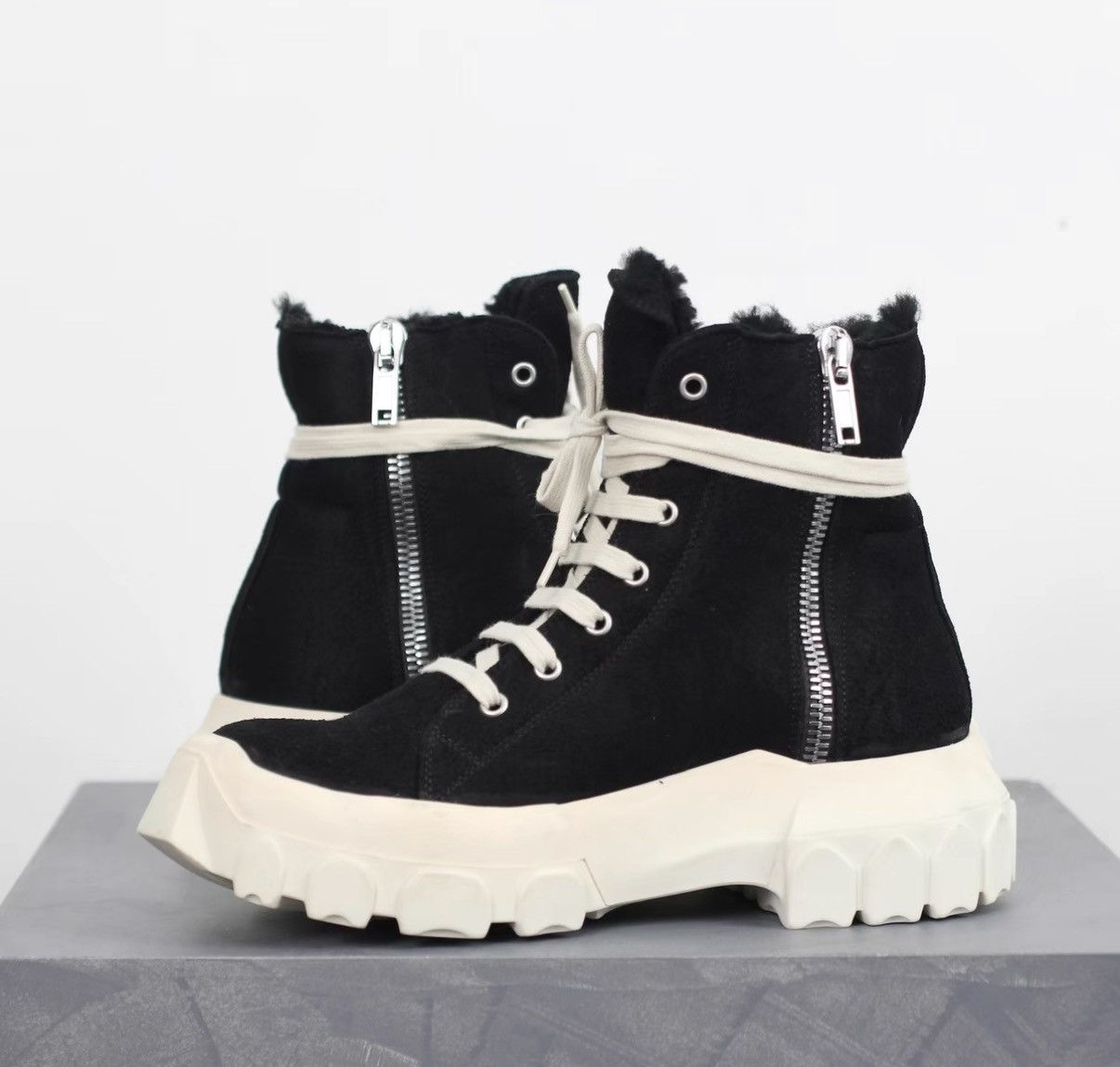 Rick Owens Rick Owens Mainline Military Boots Size US 6.5 / EU 39-40 - 4 Thumbnail