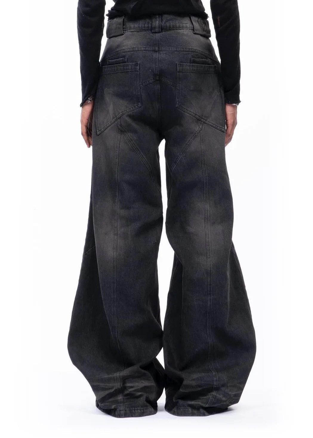 No Faith Studios Sun Faded Dune Denim Size US 30 / EU 46 - 4 Thumbnail