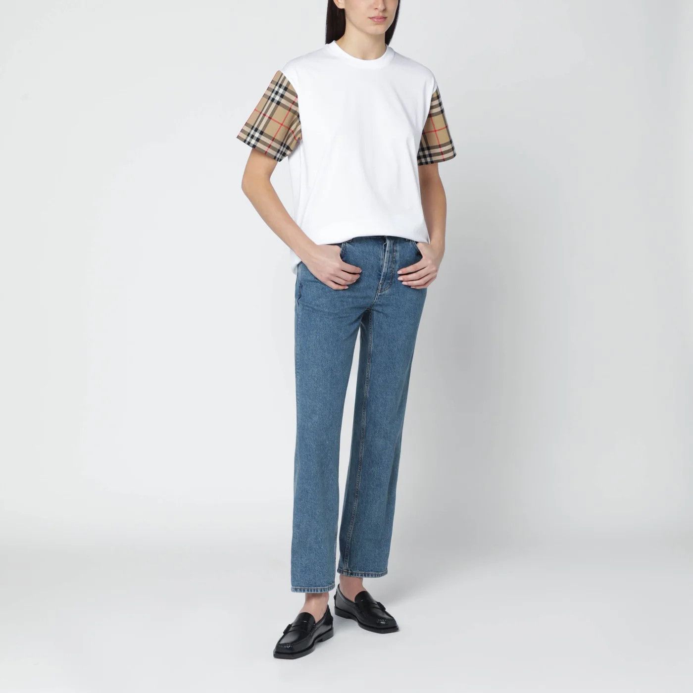 Burberry o1d2blof0426 Regular Fit Jeans in Blue Size 29" - 2 Thumbnail