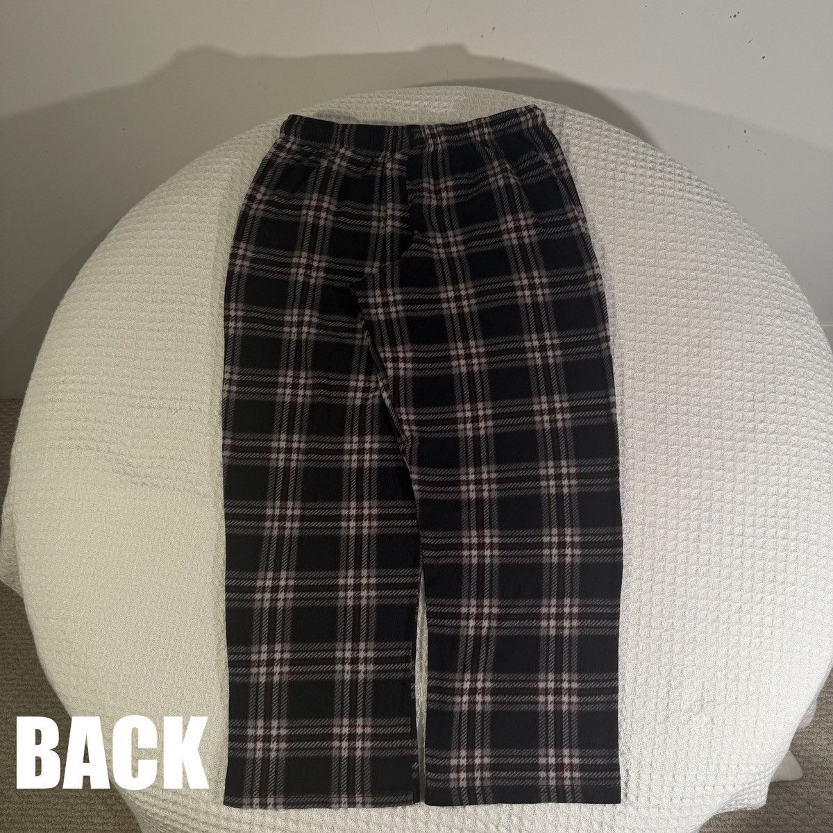 Other Plaid Fleece Lounge Pajama Pants – Relaxed Fit Size 28" / US 6 / IT 42 - 7 Thumbnail