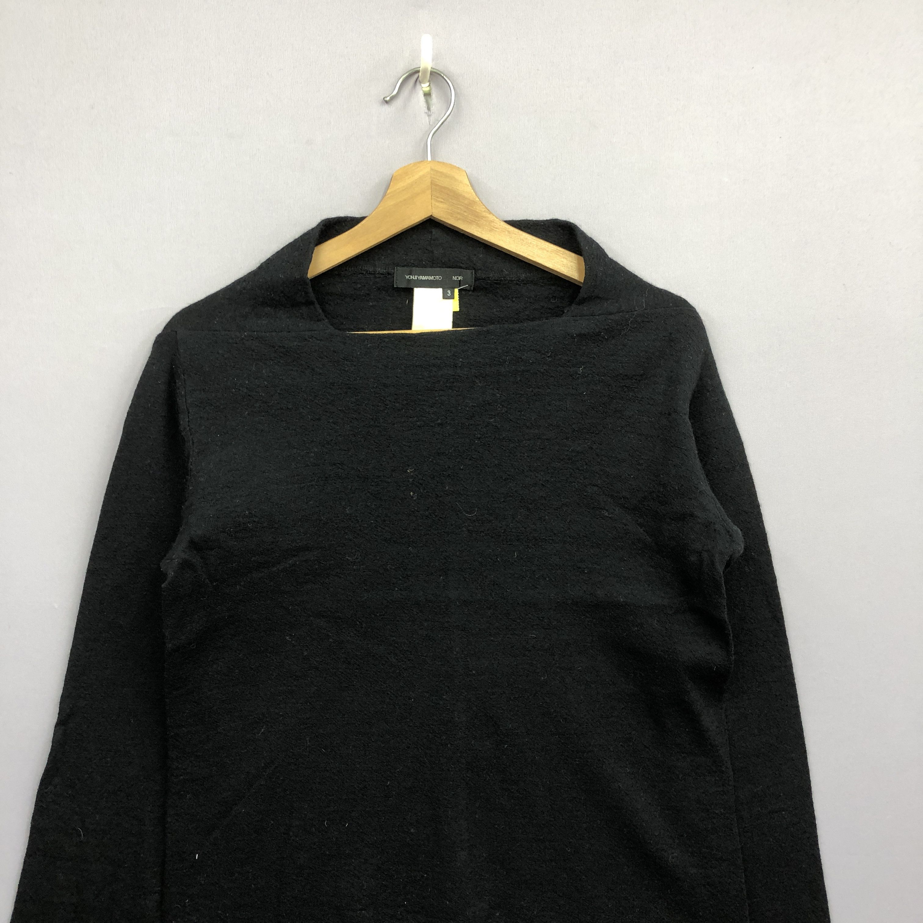 Homespun Knitwear Vintage Yohji Yamamoto +NOIR Knit Sweater Sweatshirt Size S / US 4 / IT 40 - 3 Thumbnail