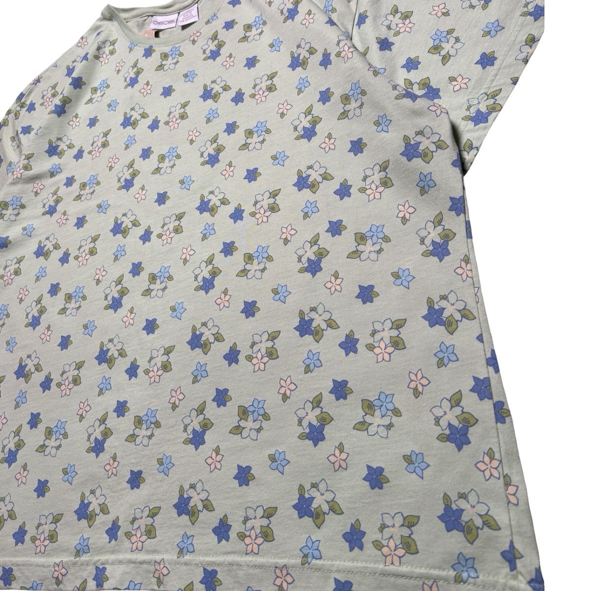 Cherokee 90s Cherokee Flower All Over Print Graphic T Shirt Basics Size XL / US 12-14 / IT 48-50 - 2 Thumbnail