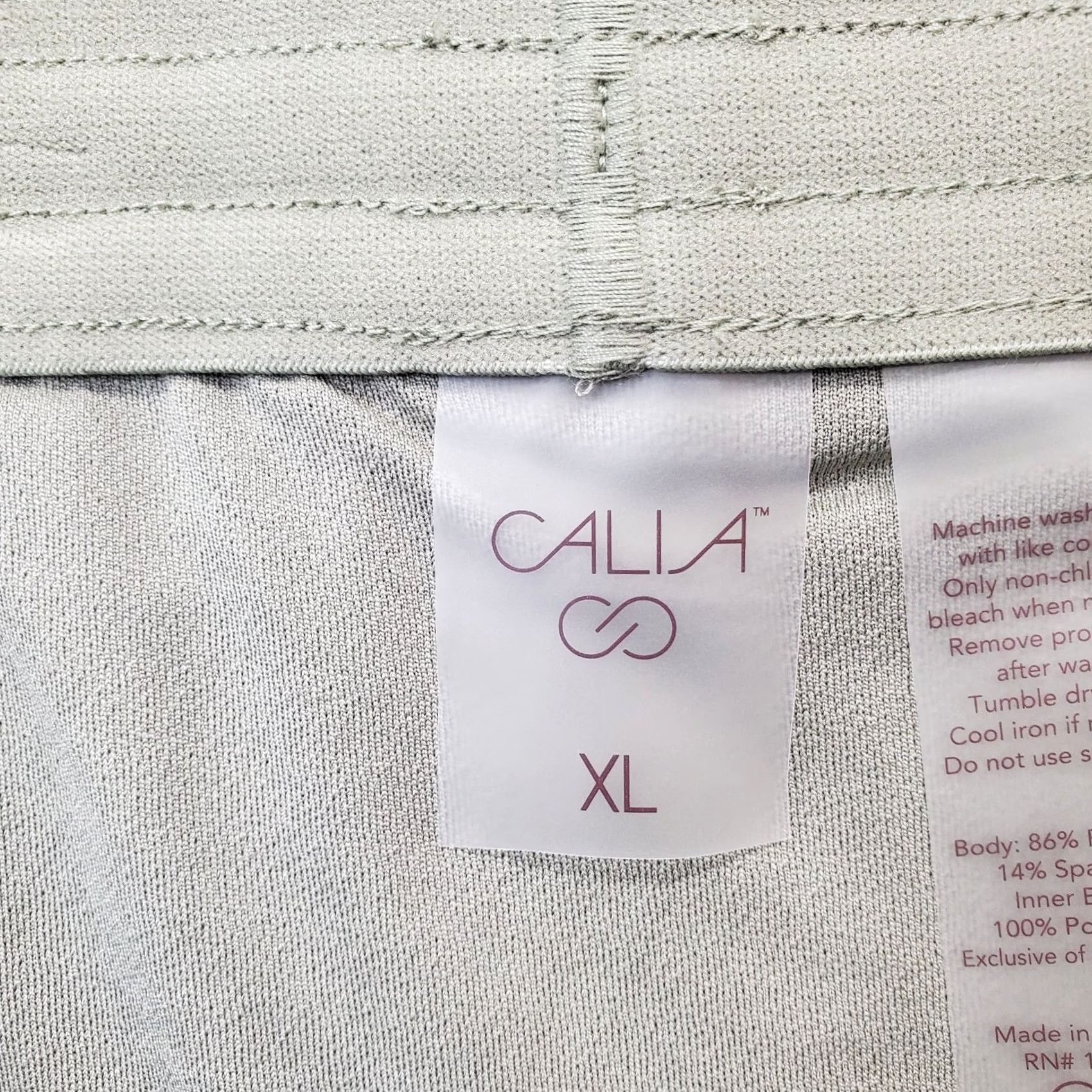 Vintage CALIA Hotty Hot Shorts Womens XL Green Lined Stretch Athletic Relaxed High Rise Size 40" / US 18 - 7 Thumbnail