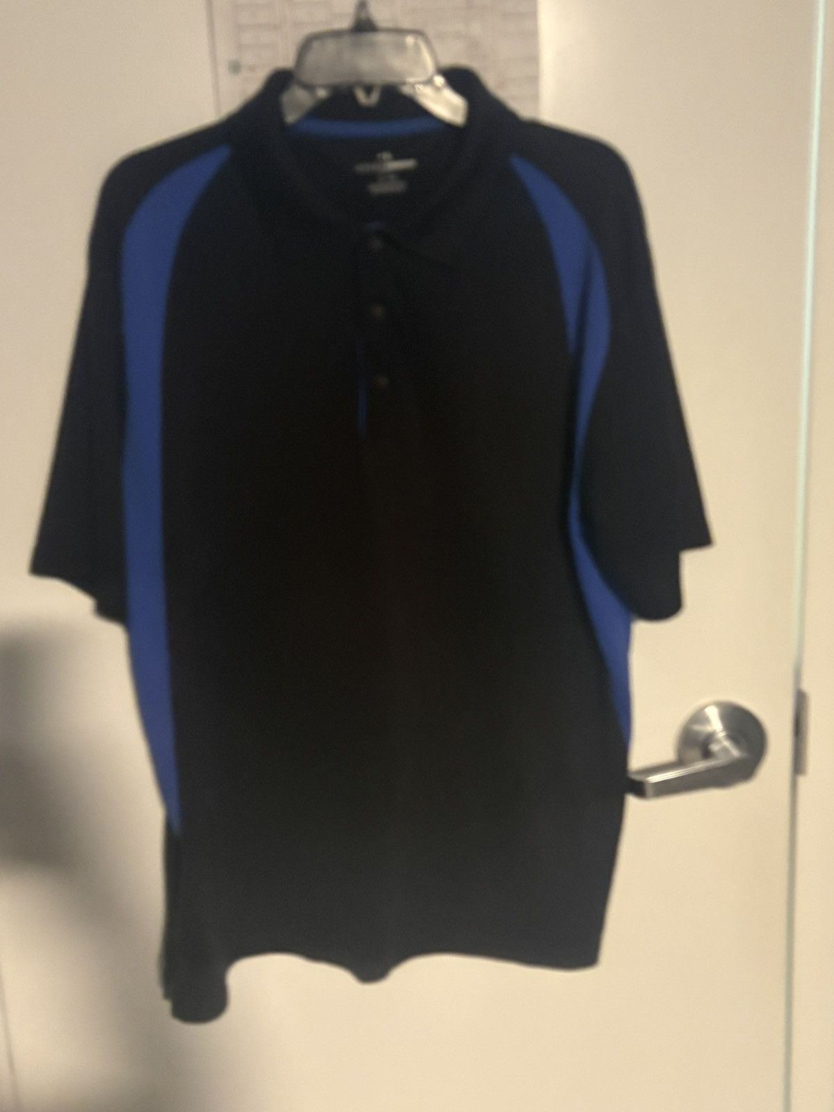 Other Grand Slam Golf Polo Shirt Black Blue XL 100% Polyester Size US XL / EU 56 / 4 - 4 Thumbnail