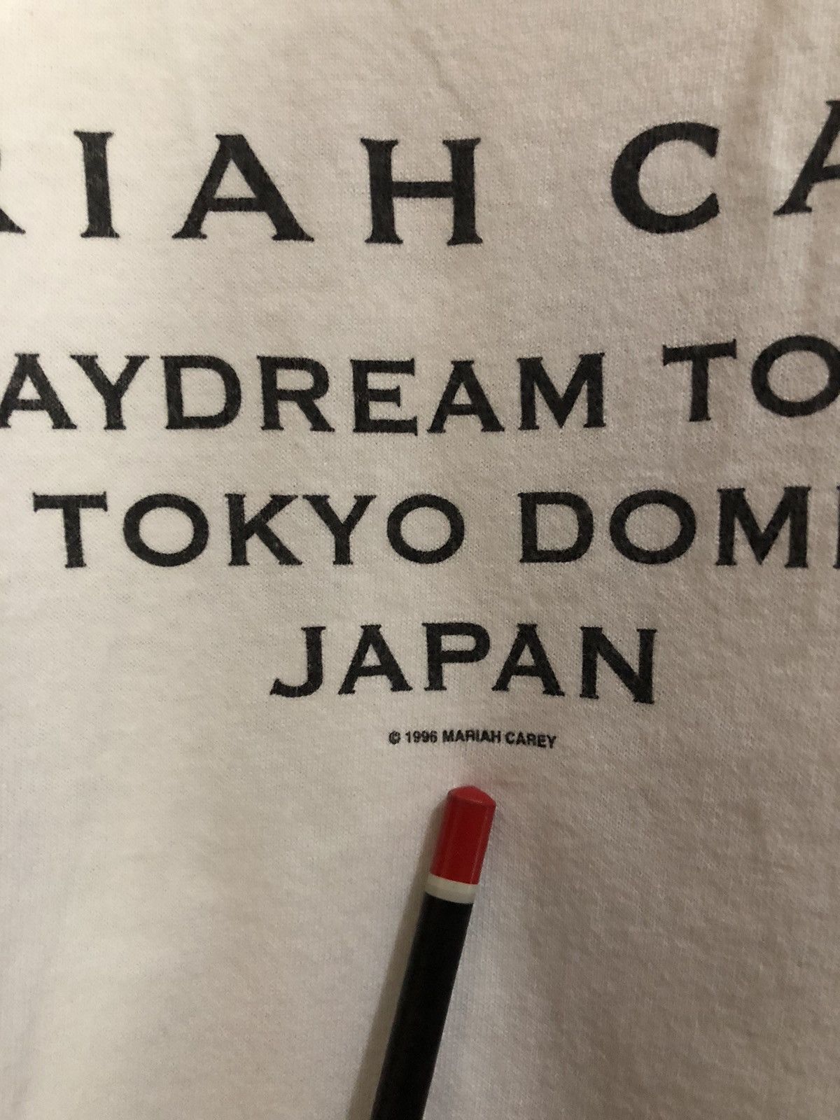 Band Tees × Rap Tees × Vintage Vintage 1996 Mariah Carey Daydream Japan Tour Shirt Size US XL / EU 56 / 4 - 7 Thumbnail