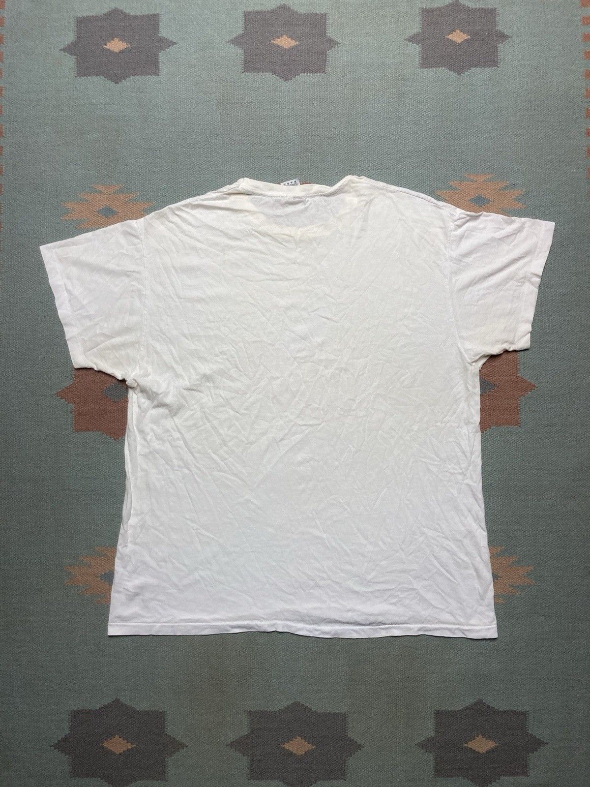 Vintage Vtg blank white t shirt Hanes soft cotton single stitch XL Size US XL / EU 56 / 4 - 5 Thumbnail