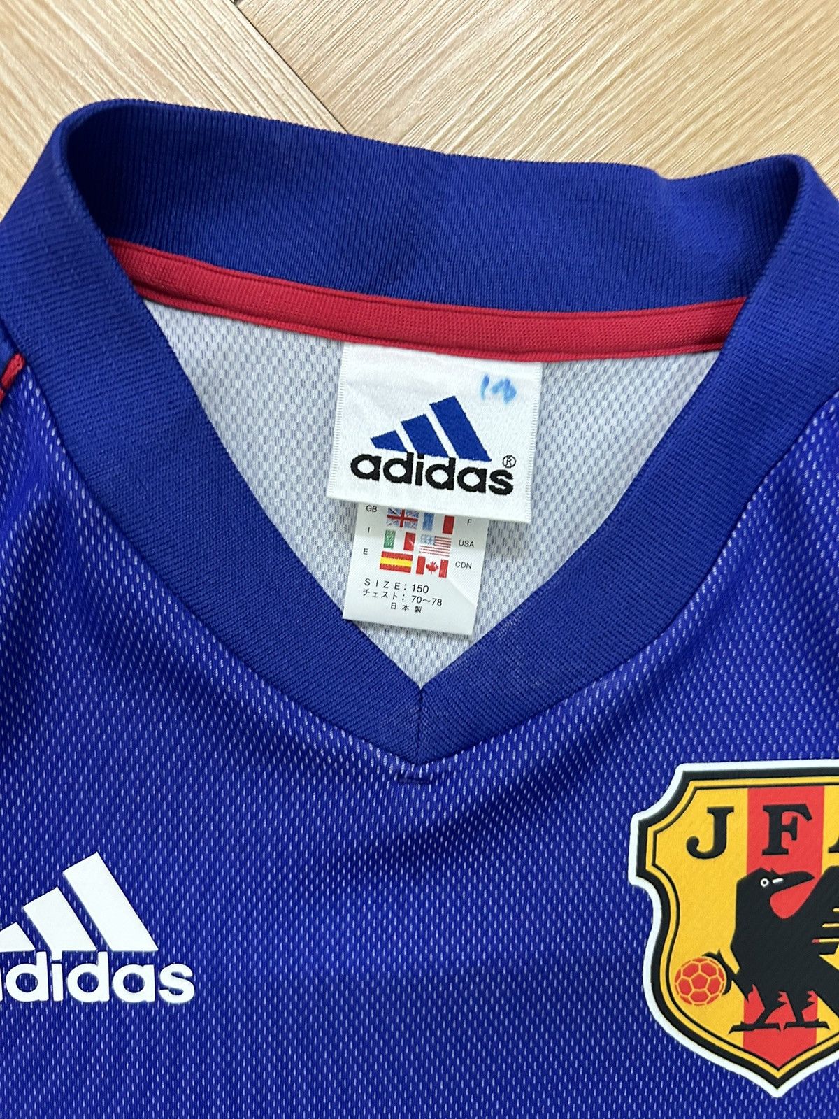 Adidas × Vintage Vintage y2k Japan jersey home combo Size US L / EU 52-54 / 3 - 18 Thumbnail