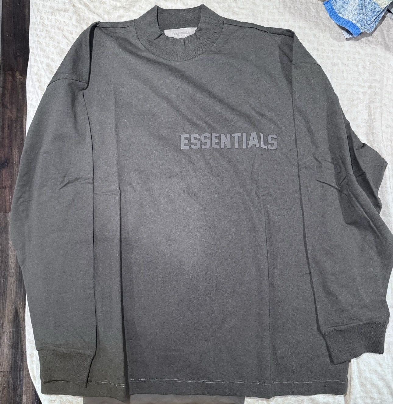 Essentials × Fear of God Fear of God x Essentials - SS23 Off Black-Long Sleeve Shirt Size US L / EU 52-54 / 3 - 5 Thumbnail