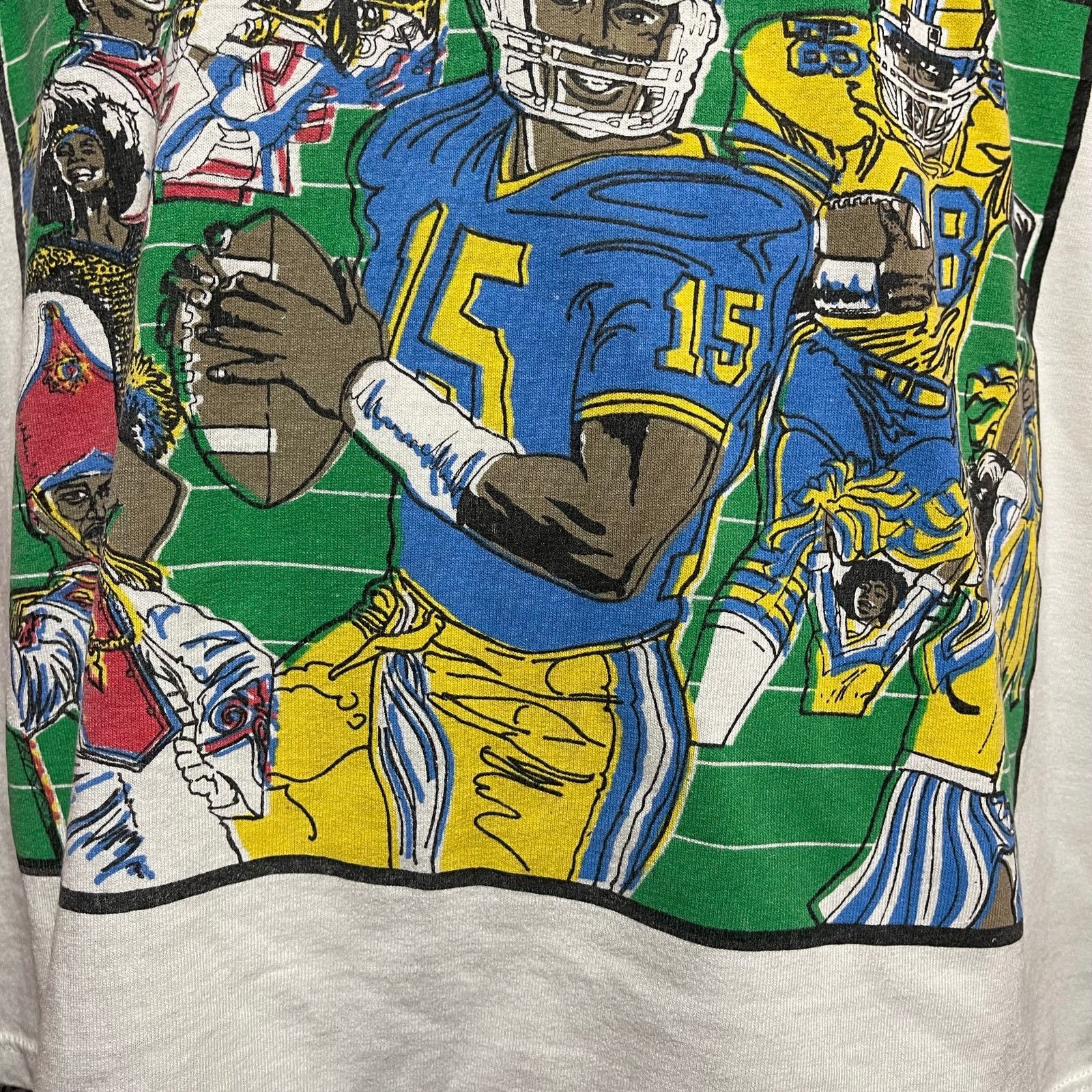 Vintage Vintage Circle City Classic NCAT Aggies Tee Southern Jaguars Size US L / EU 52-54 / 3 - 3 Thumbnail
