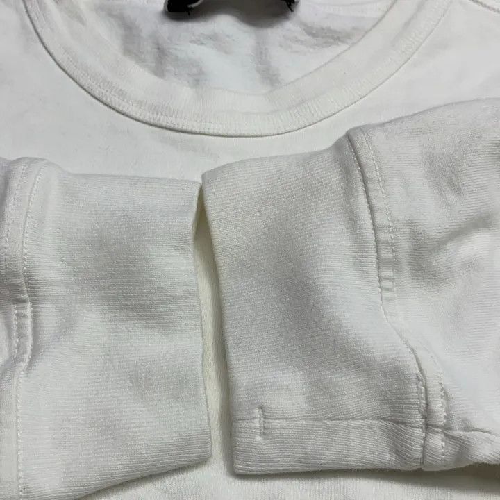 Stone Island Stone Island White Fleece Crewneck Sweatshirt -2506 Size US XXL / EU 58 / 5 - 5 Thumbnail