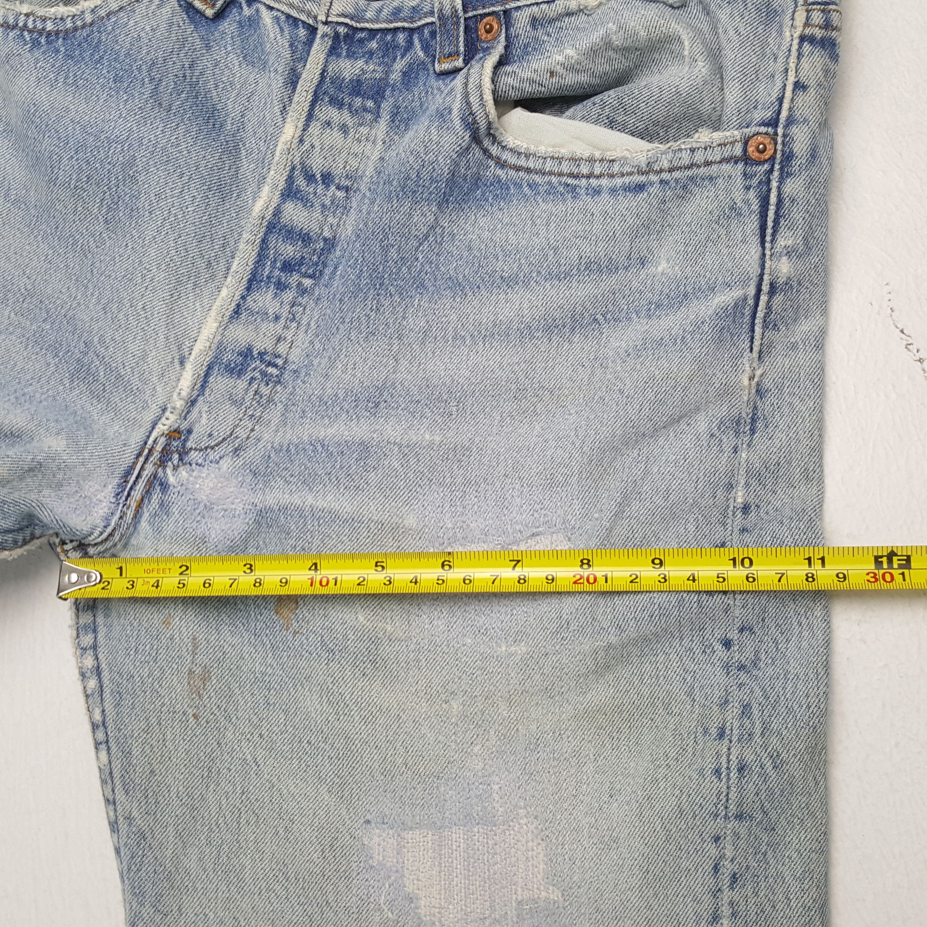 Levi's × Vintage LEVI'S 501 Streetwear Style Distressed Jeans Size US 30 / EU 46 - 9 Thumbnail