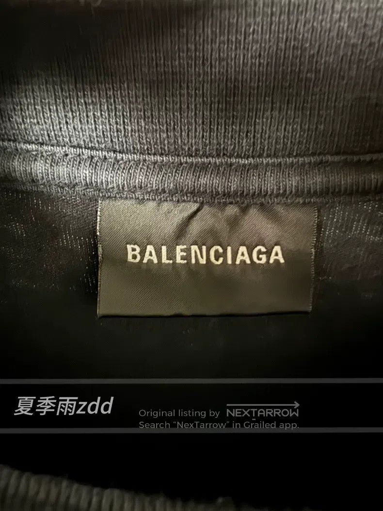 Balenciaga Balenciaga Washed out letter print short-sleeve T-shirt Size US M / EU 48-50 / 2 - 5 Thumbnail