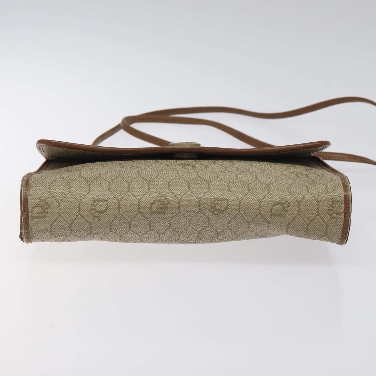 Dior DIOR Honeycomb Canvas Shoulder Bag Pvc Leather Beige Gold Size ONE SIZE - 9 Thumbnail