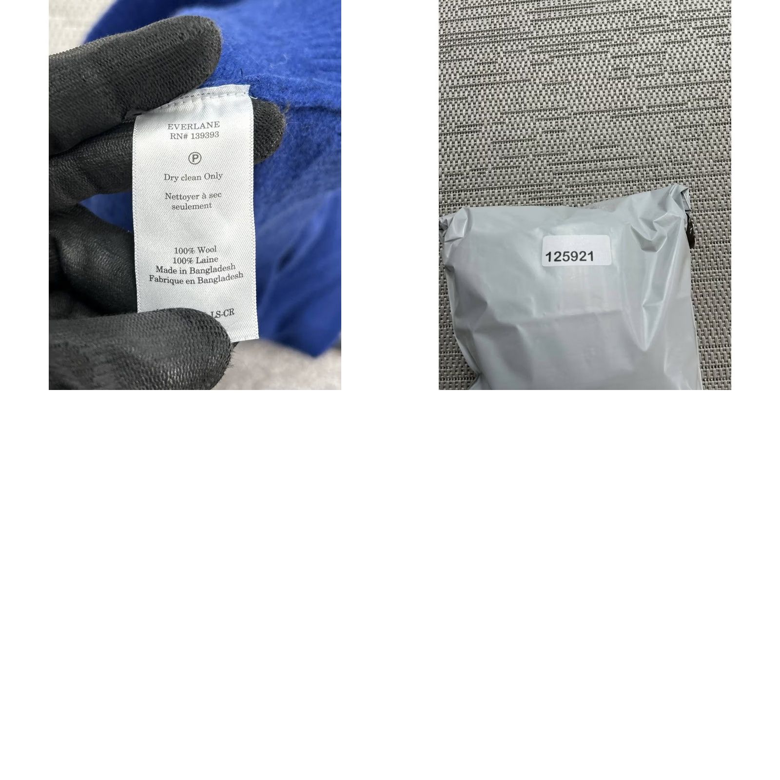 Everlane Everlane Sweater Womens XS Blue Wool Laine Knit Ribbed Trim Crew Neck Winter Size XS / US 0-2 / IT 36-38 - 9 Thumbnail