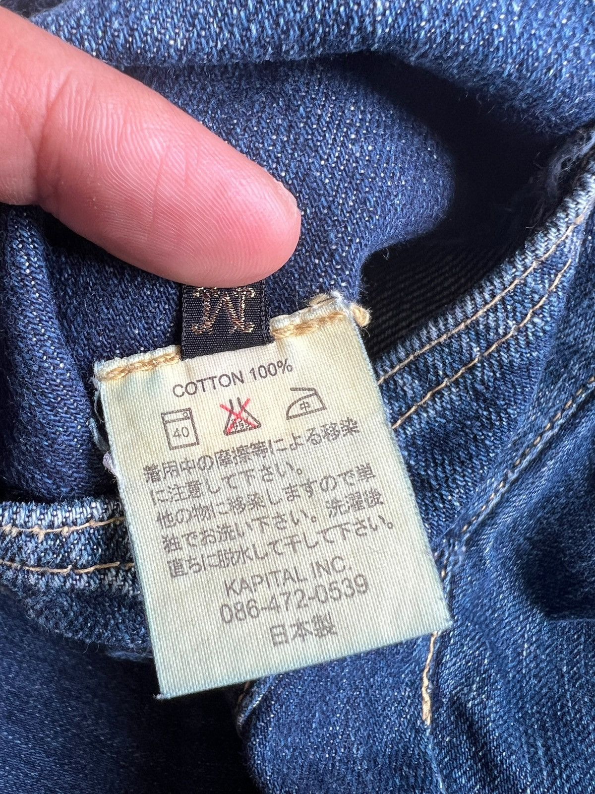 Kapital Vintage Kapital Buckle Slim Denim Size US 32 / EU 48 - 15 Thumbnail
