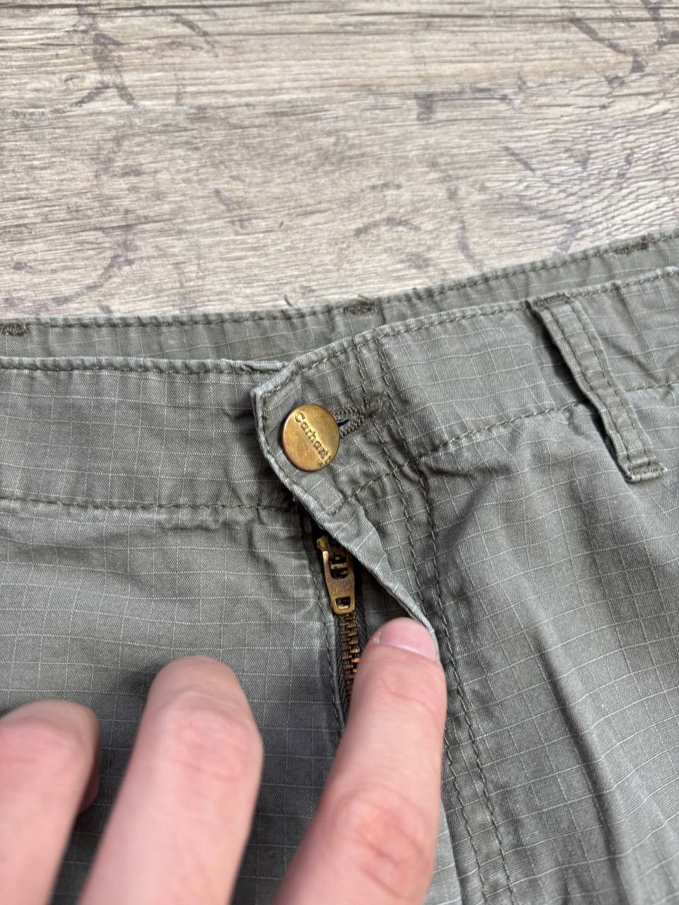 Carhartt Carhartt Bermuda Cargo baggy camo Shorts Size US 30 / EU 46 - 5 Thumbnail