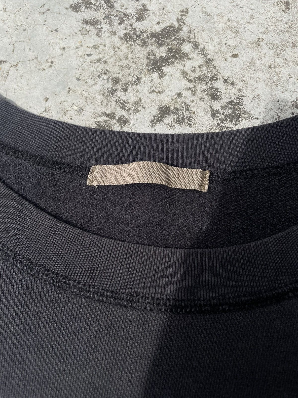 Yohji Yamamoto Vintage 90's Distress Yohji Yamamoto Crewneck Shirts Size US L / EU 52-54 / 3 - 8 Thumbnail