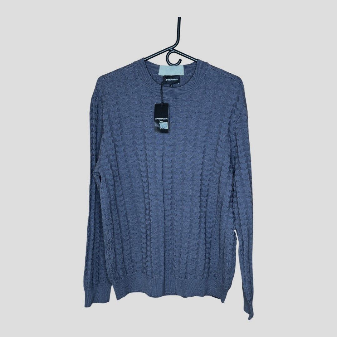 Emporio Armani Emporio Armani Knit Sweater Size US XL / EU 56 / 4 - 1 Thumbnail