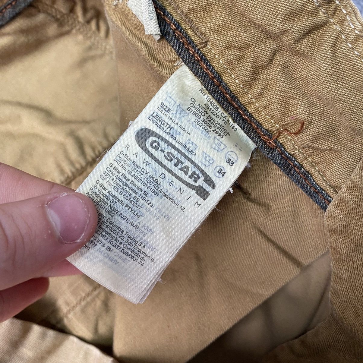 G-Star Men’s G-Star Raw Small logo Avantgarde y2k denim pants Size US 34 / EU 50 - 15 Thumbnail
