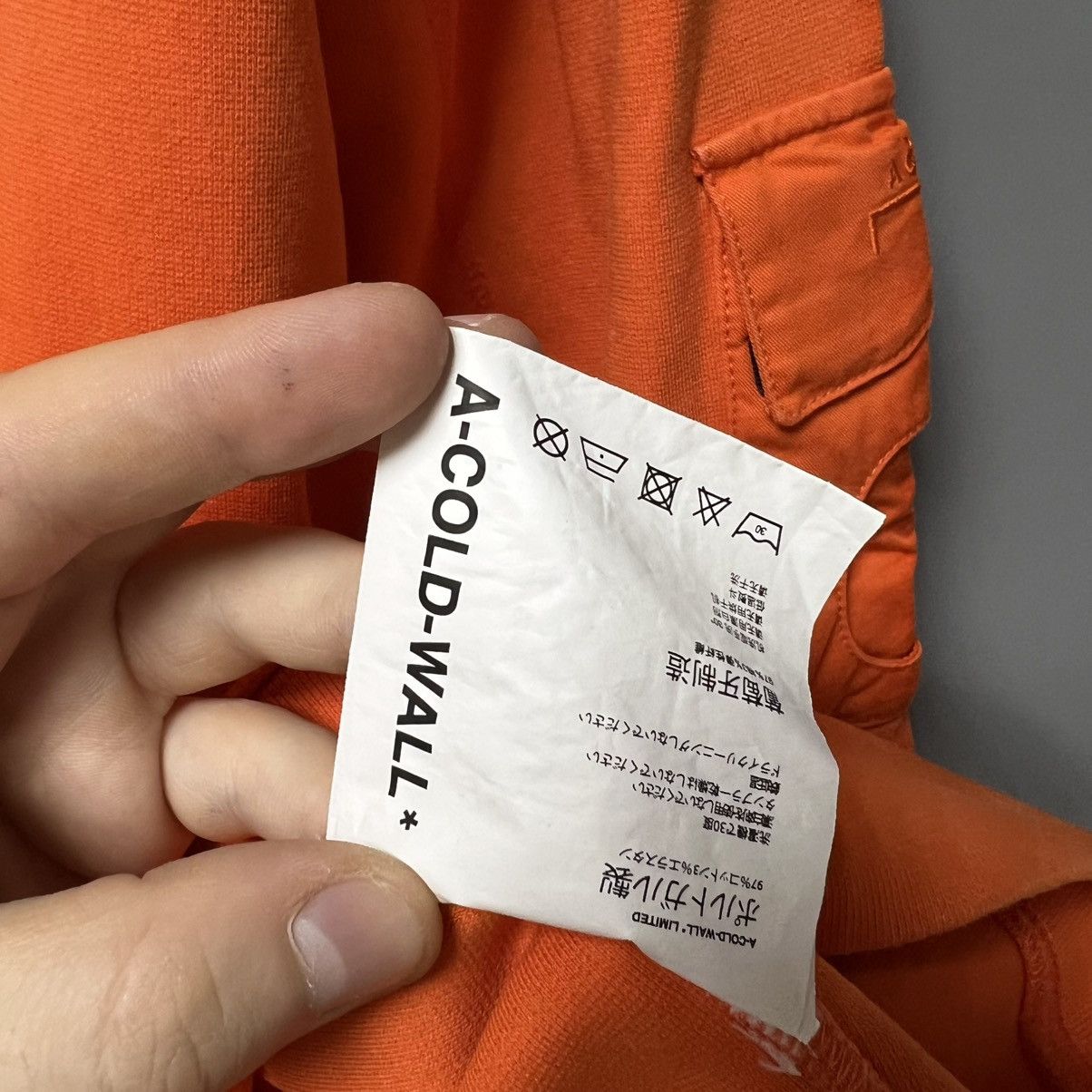 A-COLD-WALL* A Cold Wall Sweatshirt Orange 🍊 men’s Size US L / EU 52-54 / 3 - 18 Thumbnail