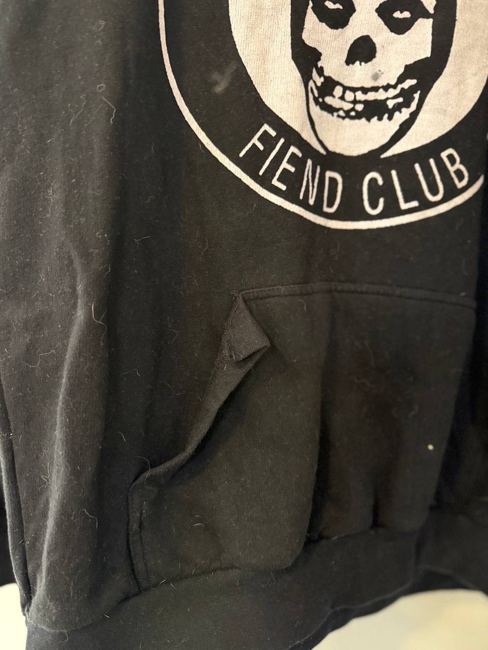 Band Tees THE MISFITS FIEND CLUB HOODIE 90s Size US XL / EU 56 / 4 - 6 Thumbnail