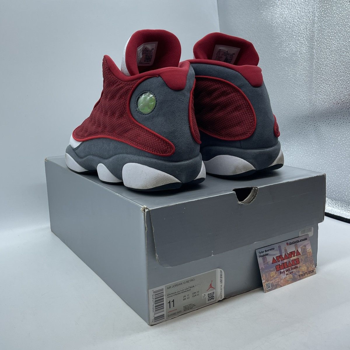 Jordan Brand Air Jordan 13 red flint Size US 11 / EU 44 - 4 Thumbnail