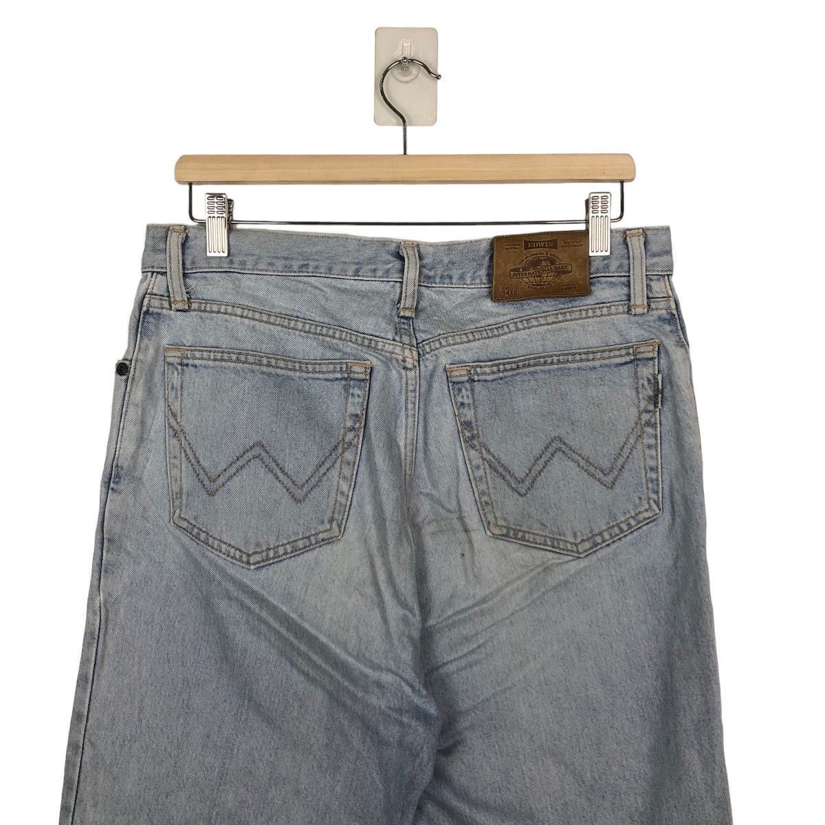 Edwin VINTAGE EDWIN ACID WASH DENIM INTERNATIONAL BASIC CUT Size US 32 / EU 48 - 7 Thumbnail