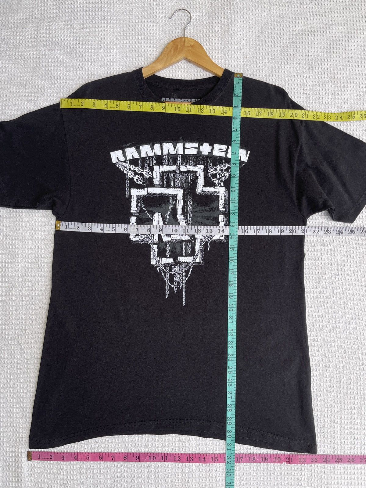 Band Tees Last Drop🔥Rare🔥Vintage RAMMSTEIN Rock Band T Shirt Size US L / EU 52-54 / 3 - 8 Thumbnail