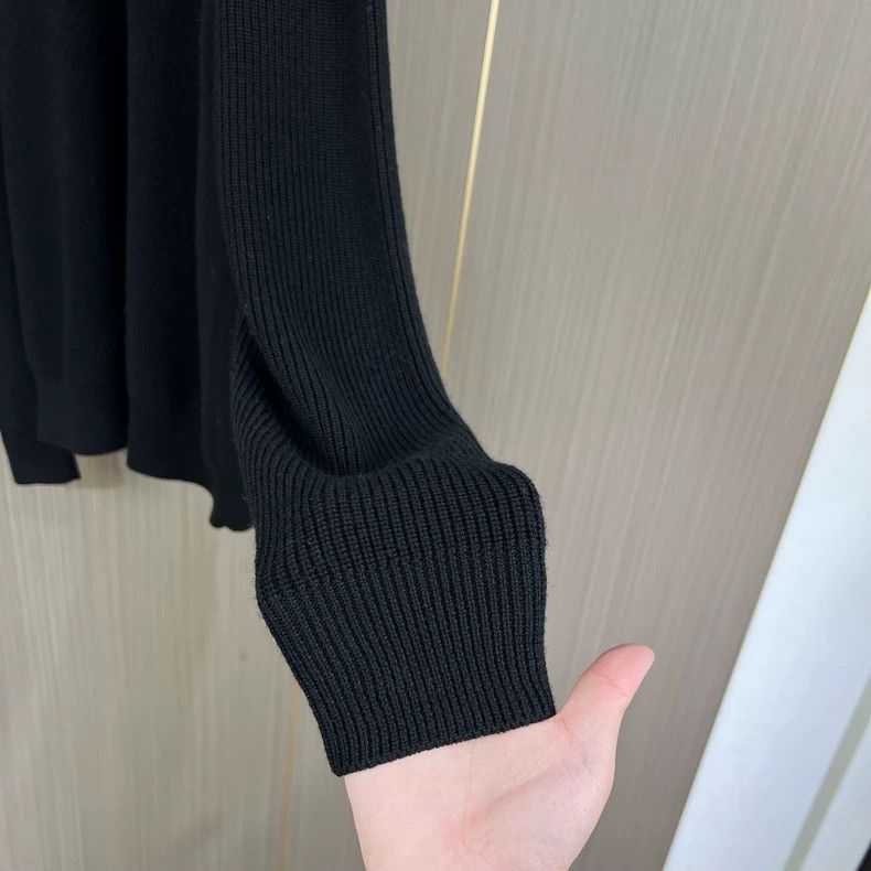 Dior Dior Letter Zip Knit Wool Sweater-2506 Size US XL / EU 56 / 4 - 4 Thumbnail