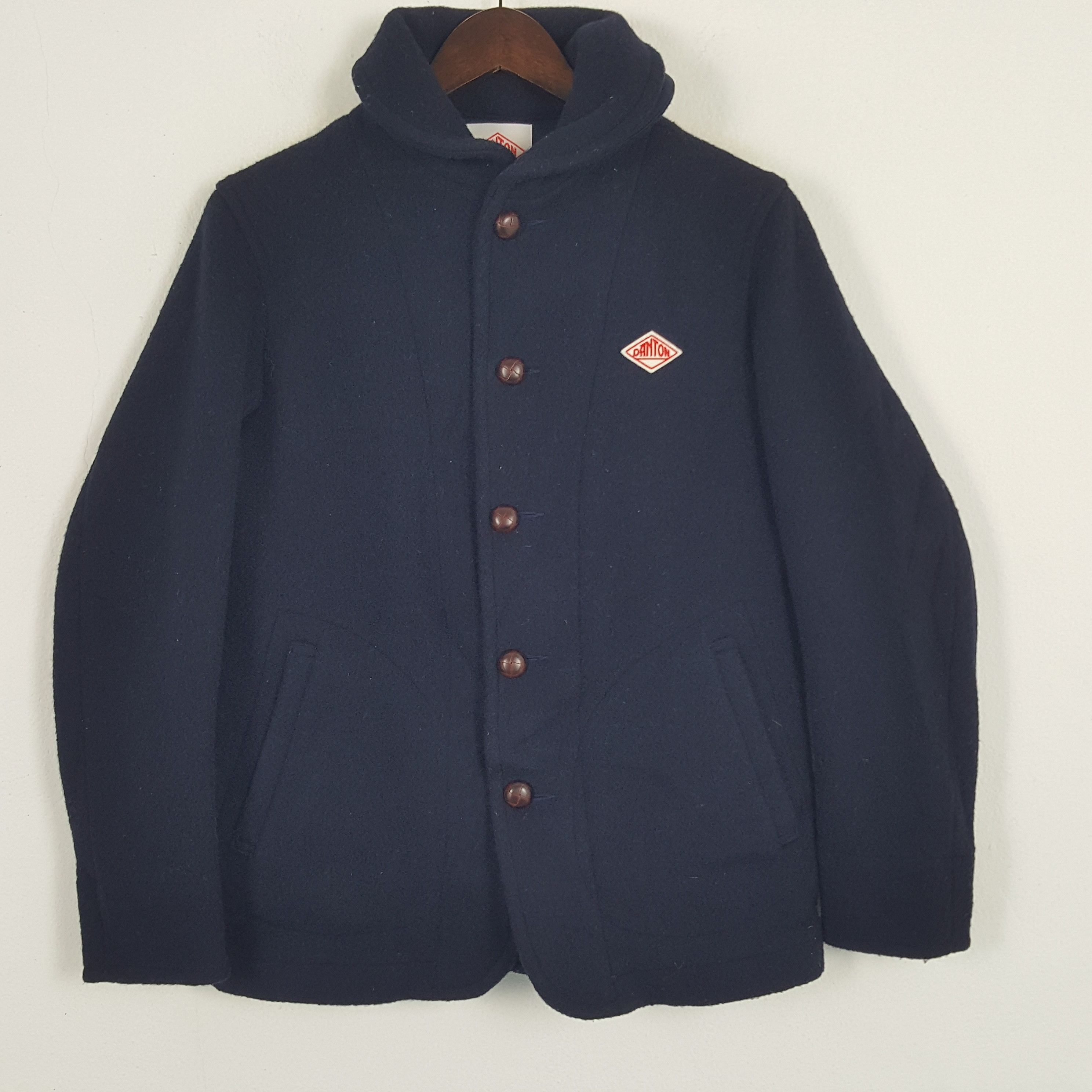 Danton × Vetements × Vintage Vintage Danton X Vetements Wool Button Up Jacket Size US XS / EU 42 / 0 - 1 Thumbnail