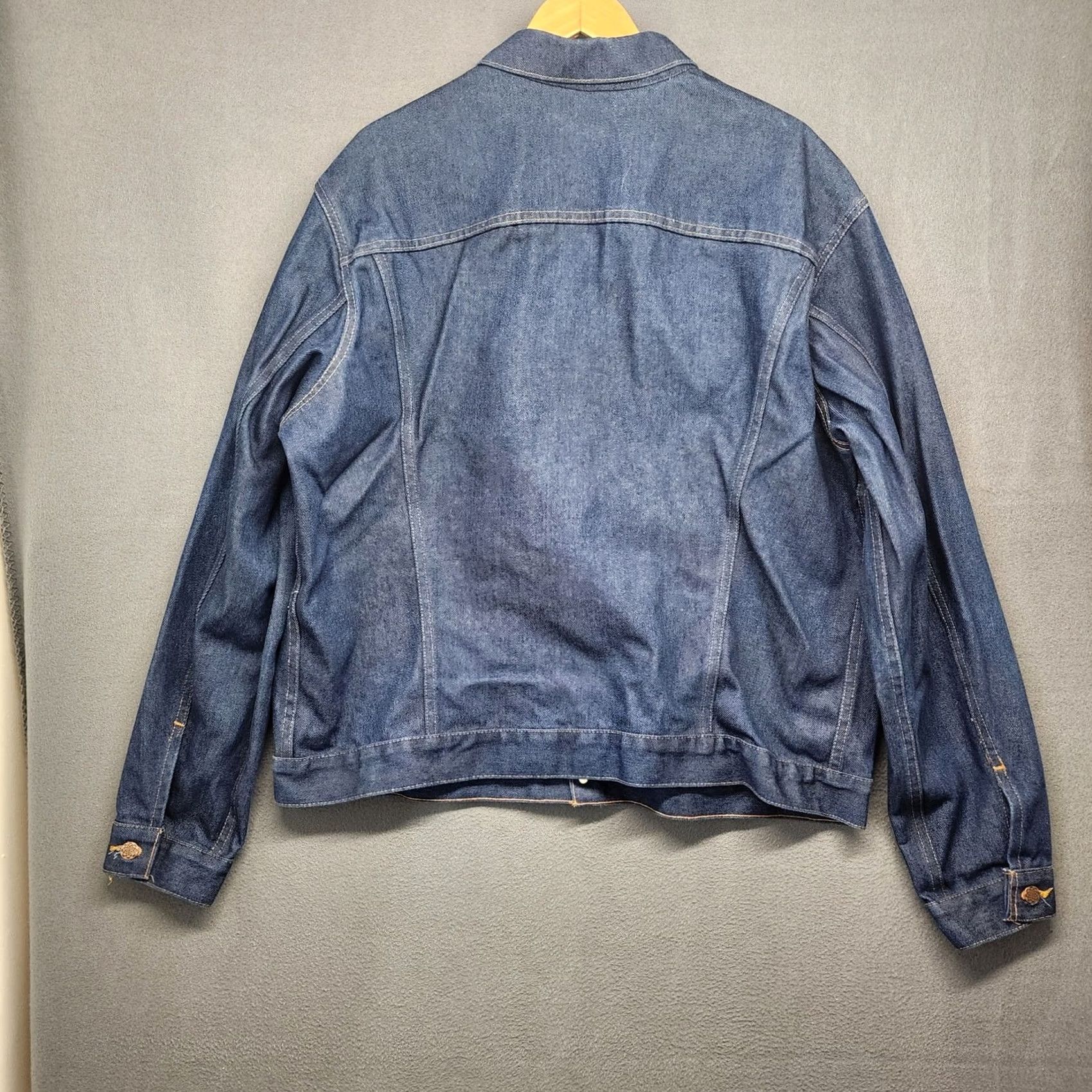 Vintage VINTAGE Big Mac Jacket Men's XXLT Blue Denim Trucker Workwear Utility Chore USA Jeans Shirt? Size US 39 - 2 Thumbnail