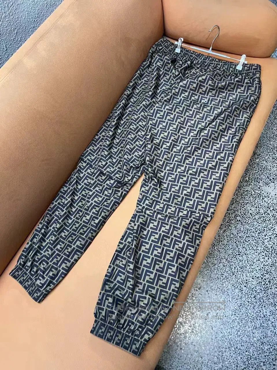 Fendi Fendi Classic Double F All-Over Print Jogger Pants. Size US 36 / EU 52 - 2 Thumbnail