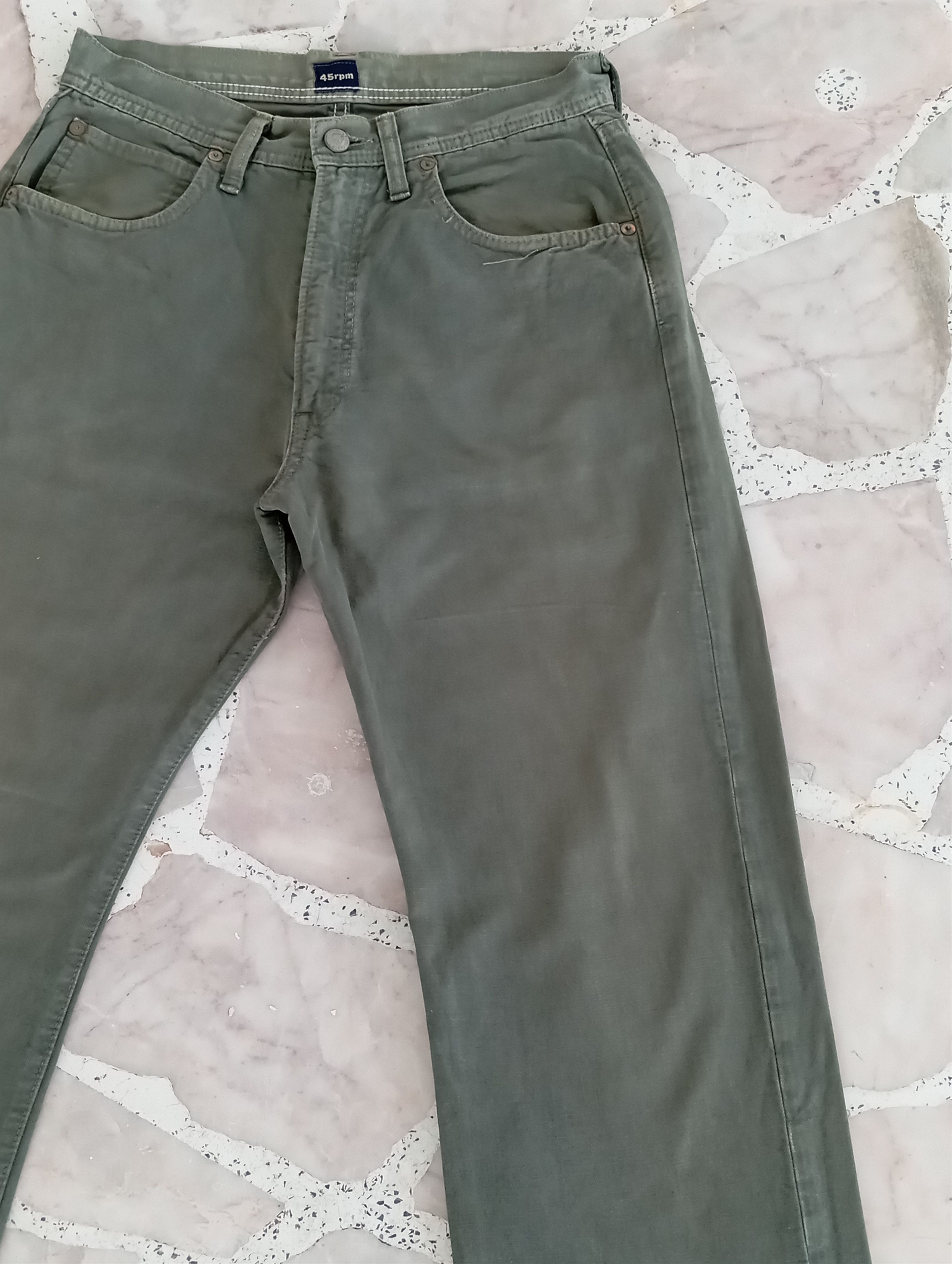 45rpm × Japanese Brand Rare Olive 45rpm Denim japaneese brand Size US 30 / EU 46 - 4 Thumbnail
