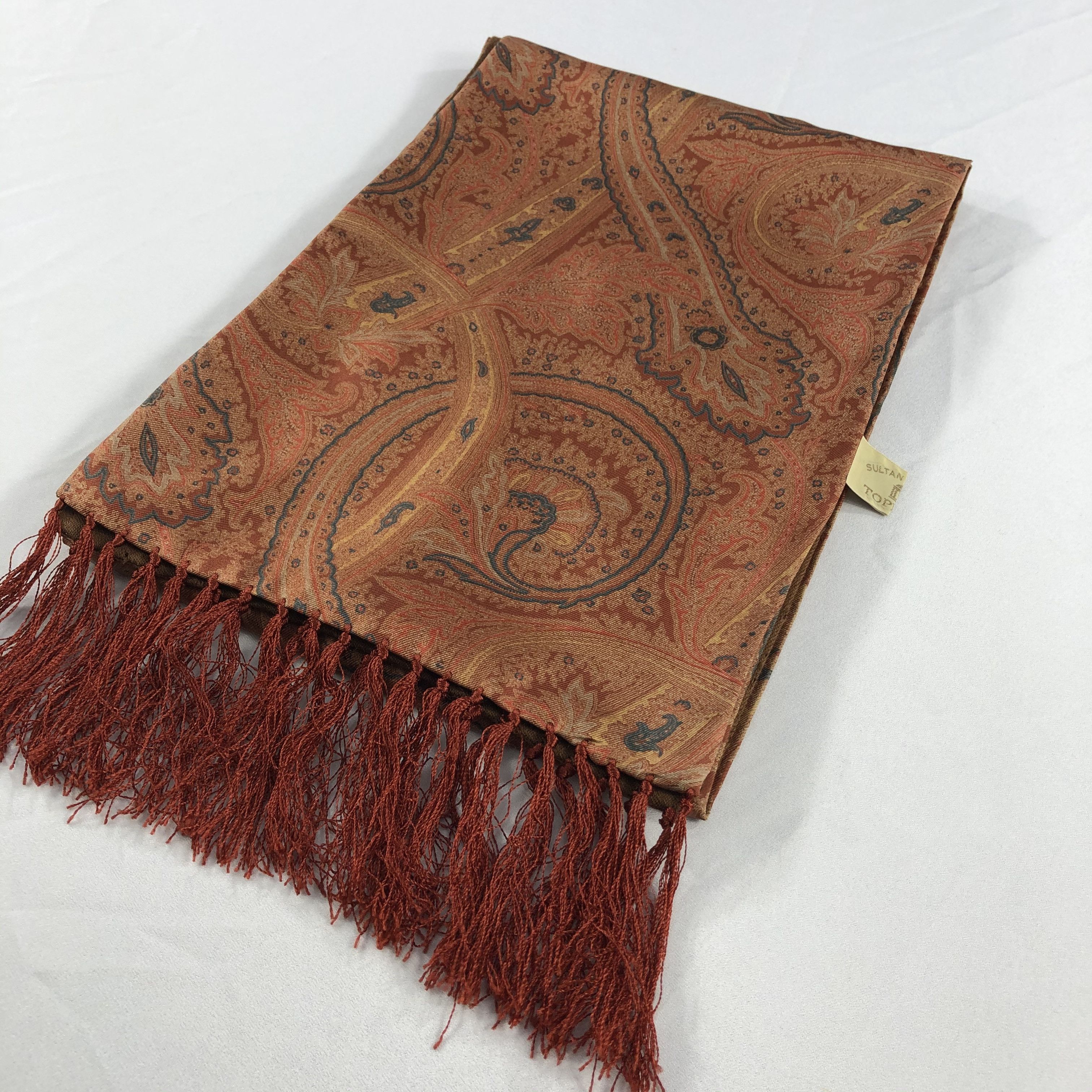 Vintage Vintage Silk Scarf Size ONE SIZE - 4 Thumbnail