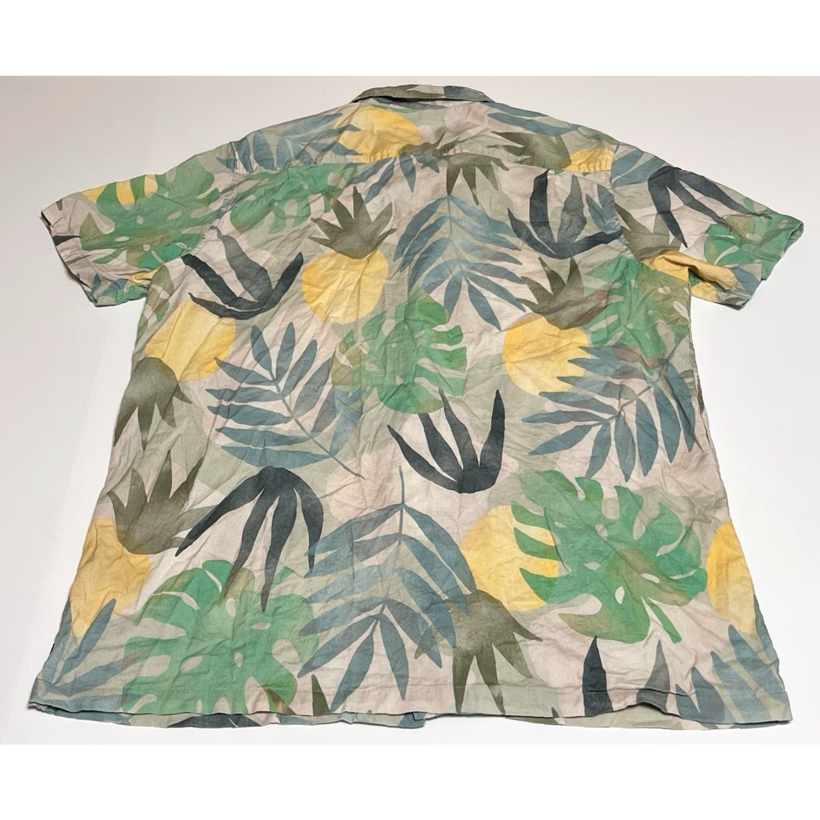 Roark Roark Button-Down Shirt XL Men's Short Sleeve Floral Graphic Print Multicolor Cotton Blend Size US XL / EU 56 / 4 - 3 Thumbnail