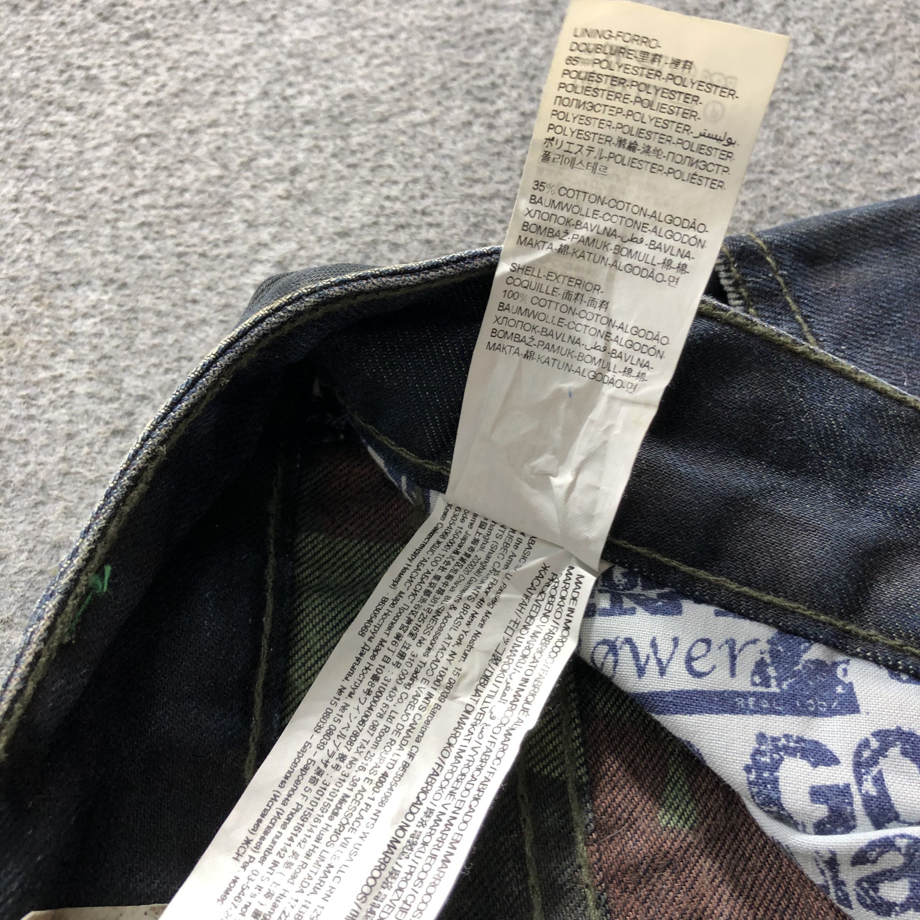 Desigual Vintage Desigual Jeans Slim Fit Denim -J2753 Size US 36 / EU 52 - 11 Thumbnail