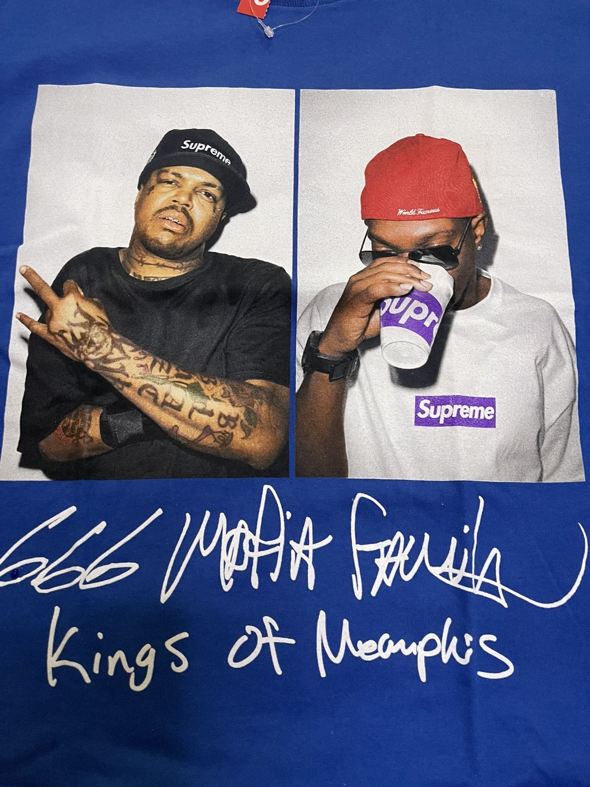 Supreme Supreme 36 mafia Photo tee Size US M / EU 48-50 / 2 - 3 Thumbnail