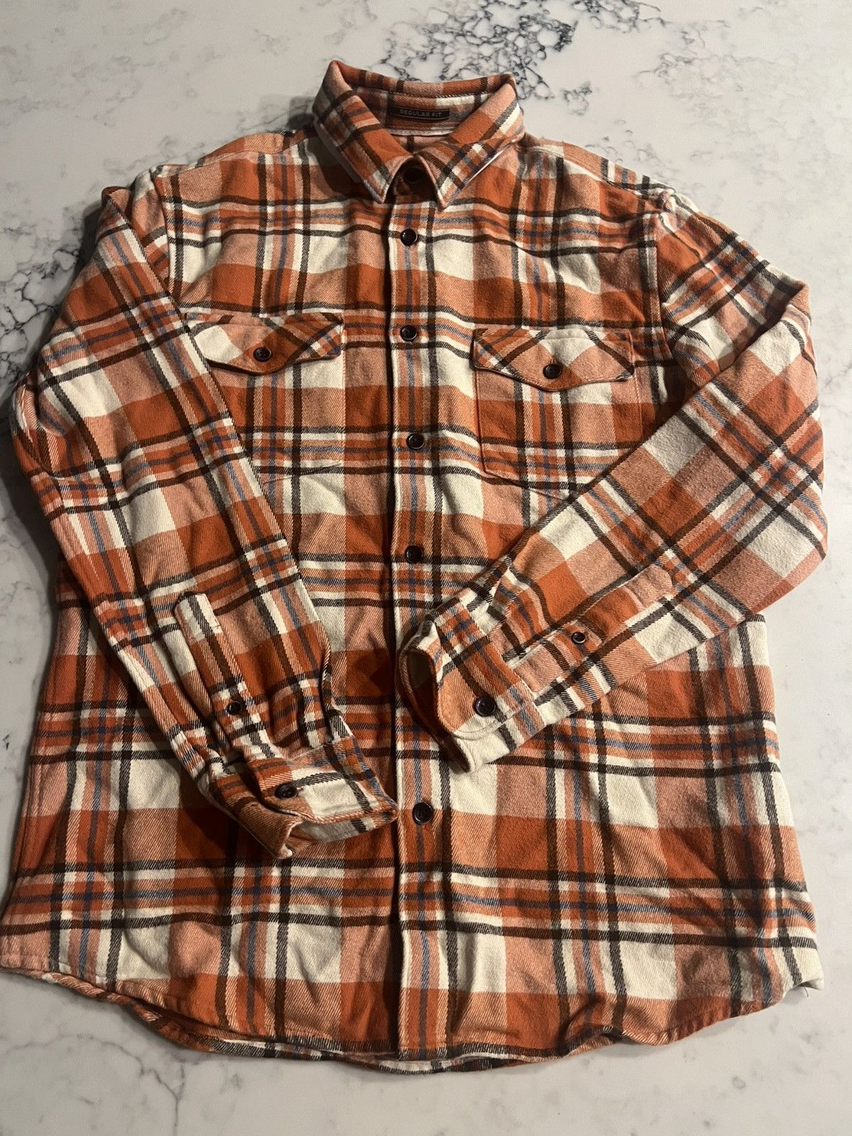 Quicksilver New QuickSilver Flannel Shirt Waterman Collection Small Size US S / EU 44-46 / 1 - 2 Thumbnail