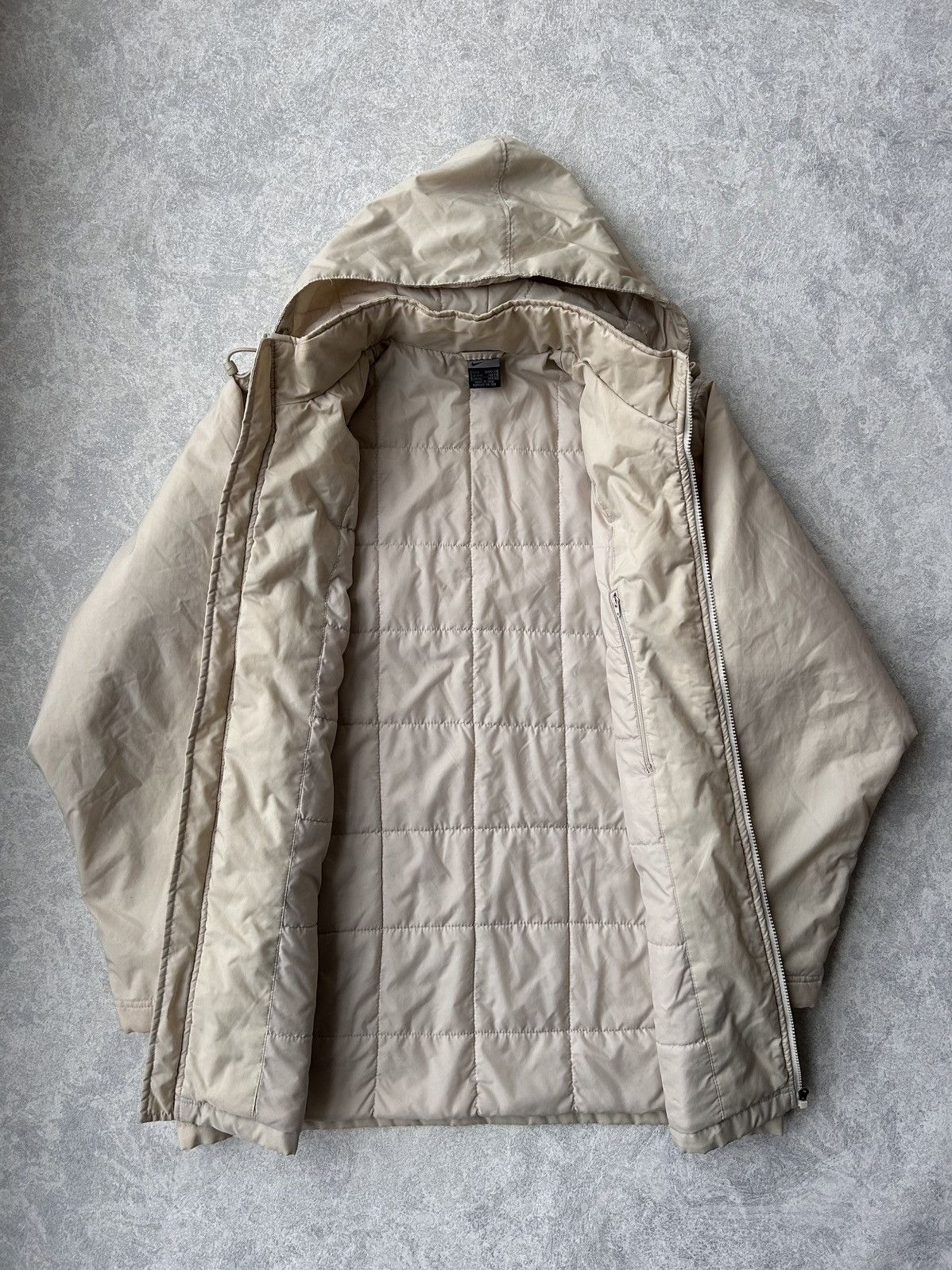 Nike Vintage Nike Swoosh Big Logo Puffer Coat Jacket Size US L / EU 52-54 / 3 - 4 Thumbnail