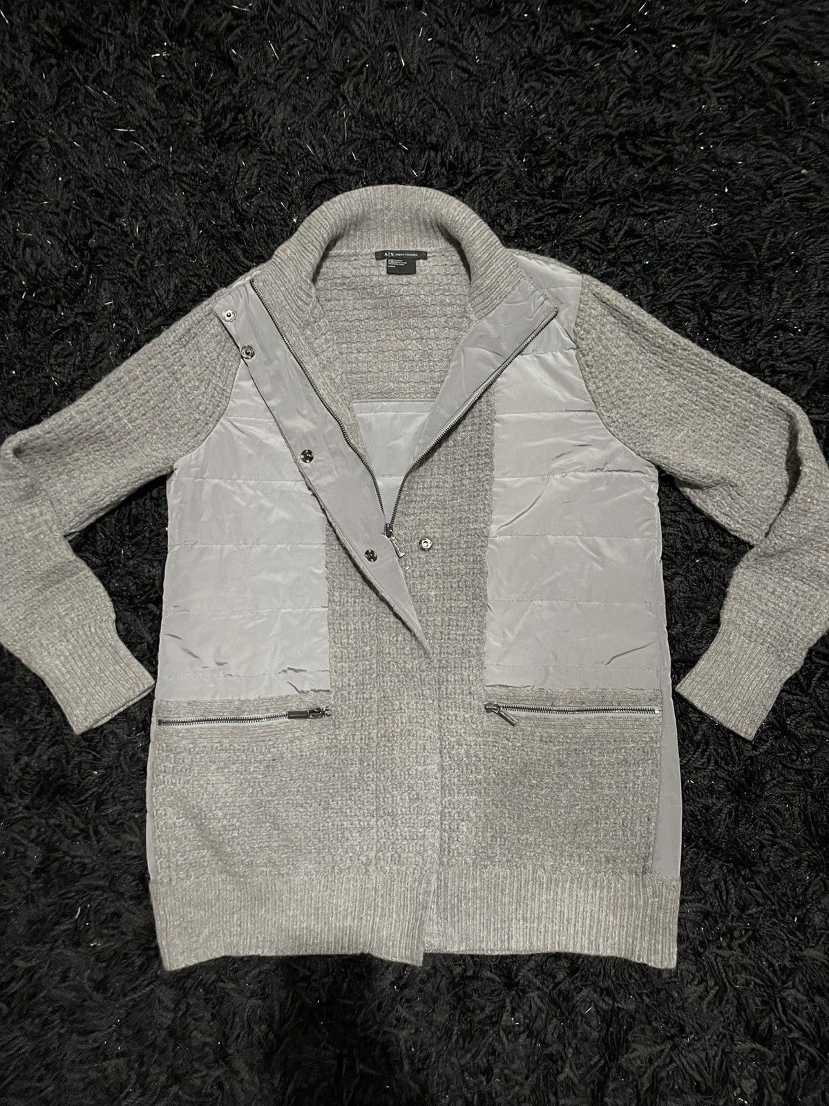 Armani Exchange Armani Exchange trench coat jacket knitwear menswear Large Size US L / EU 52-54 / 3 - 3 Thumbnail