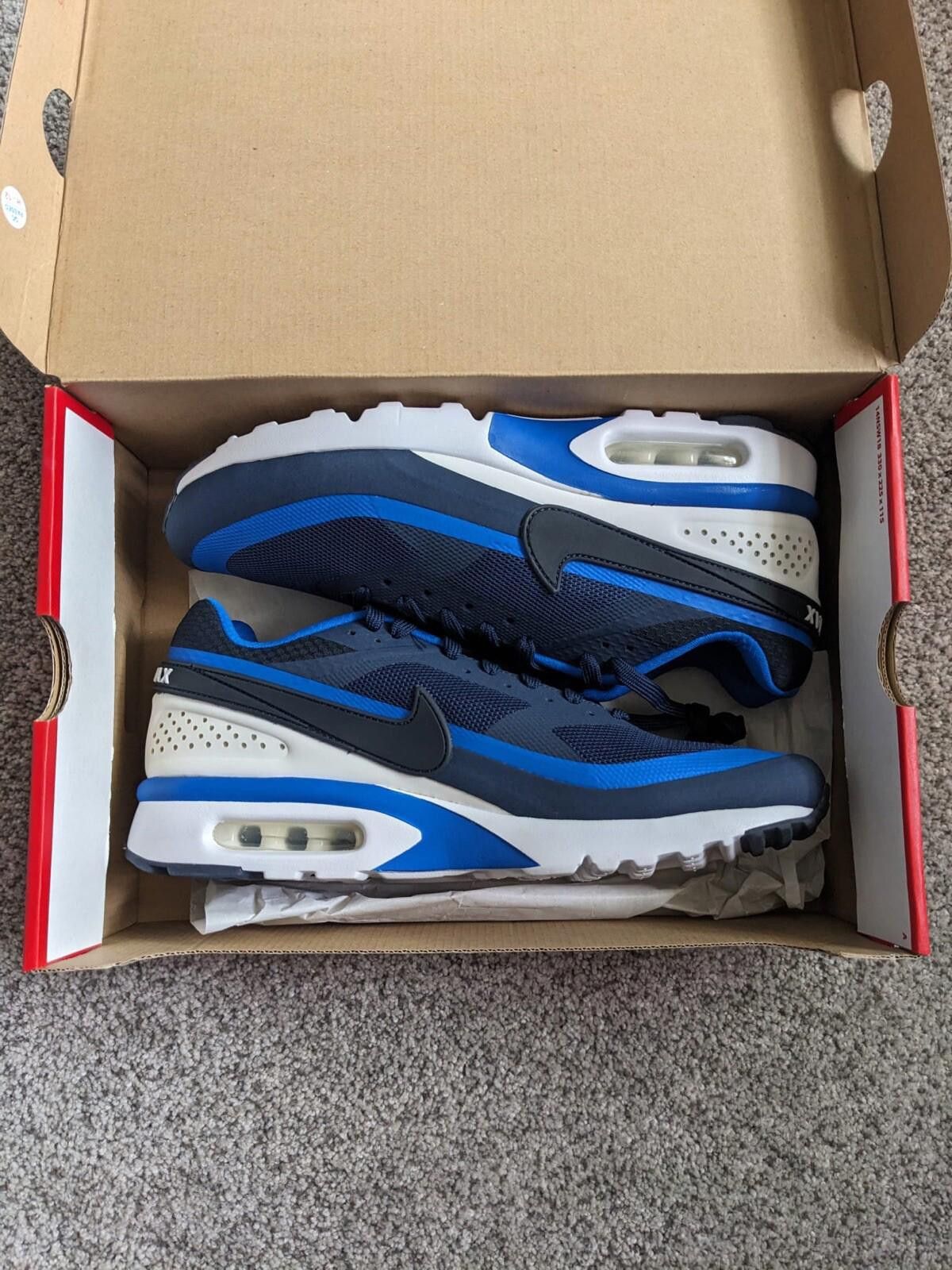 Nike Nike Air Max BW Ultra Midnight Navy Hyper Cobalt 819475-404 Size US 10.5 / EU 43-44 - 2 Thumbnail