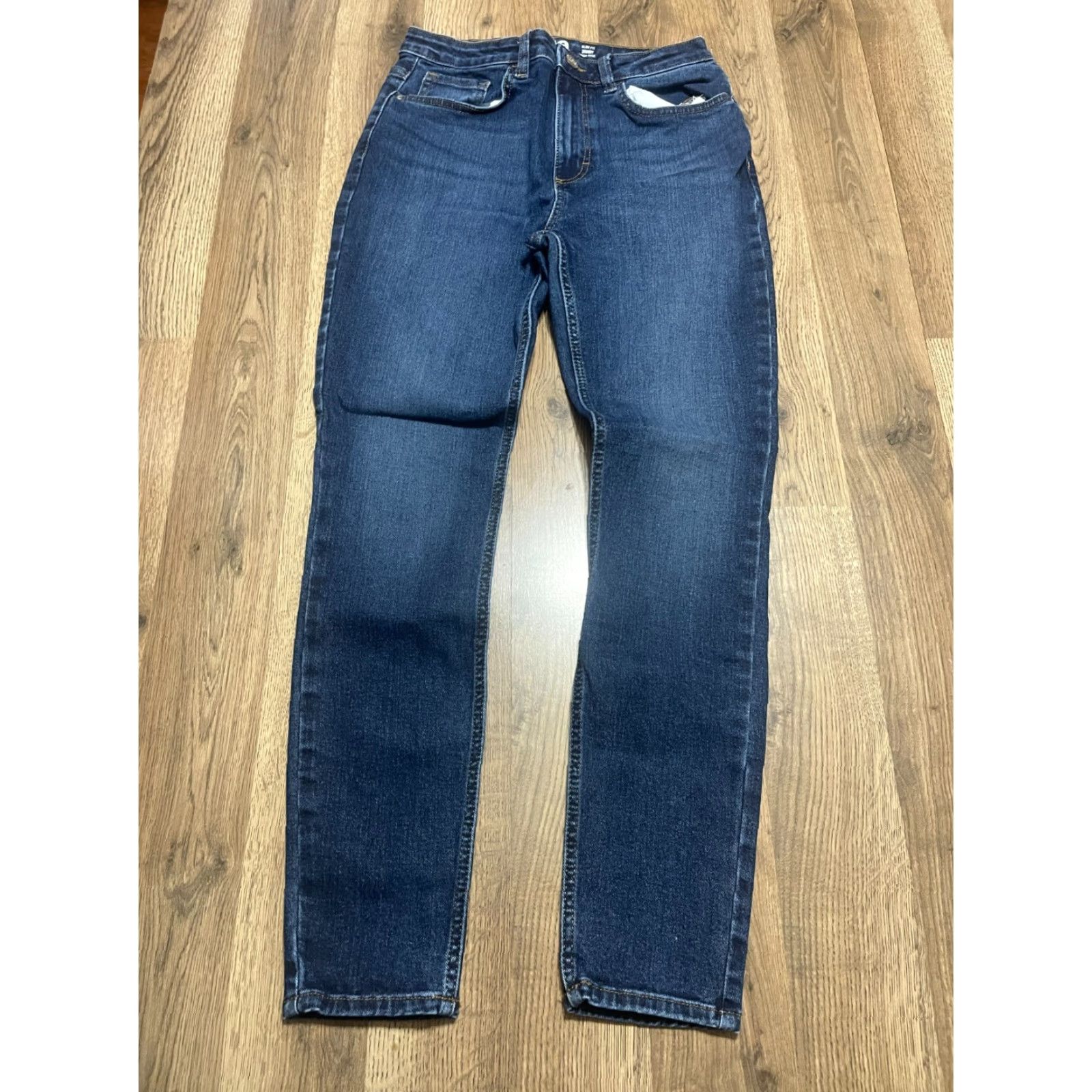 Lee Lee Jeans Women's 8M Blue Denim Heritage Slim Fit Skinny High Rise Women's Size 30" / US 8 / IT 44 - 2 Thumbnail