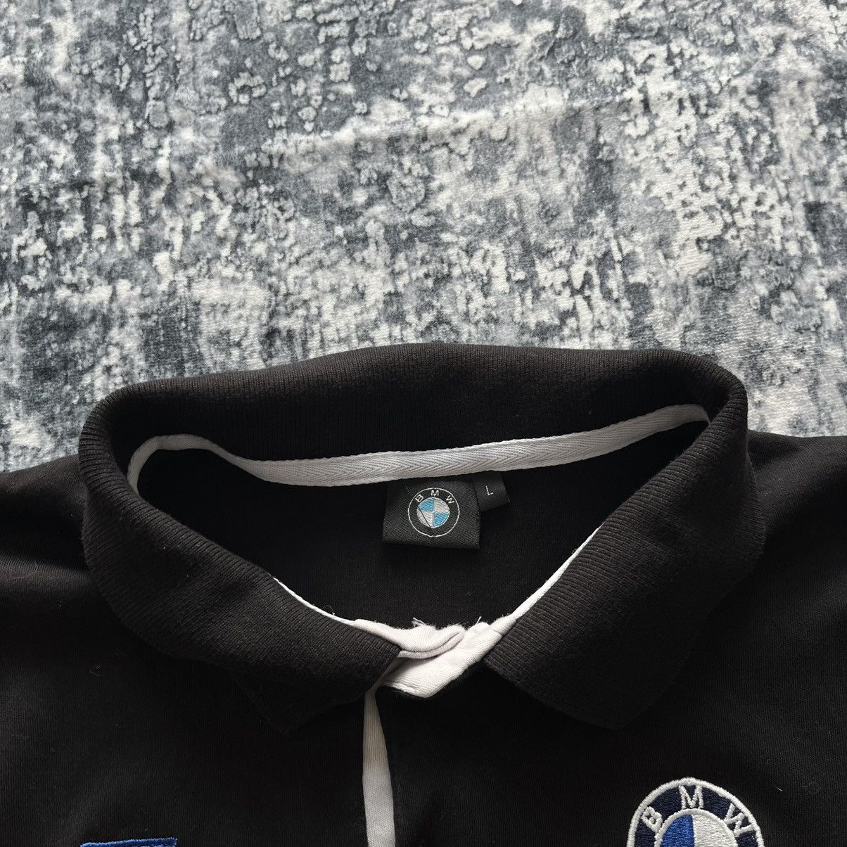 BMW BMW Moto Polo Shirt Black Embroidered Racing Logo Michelin Size US M / EU 48-50 / 2 - 7 Thumbnail