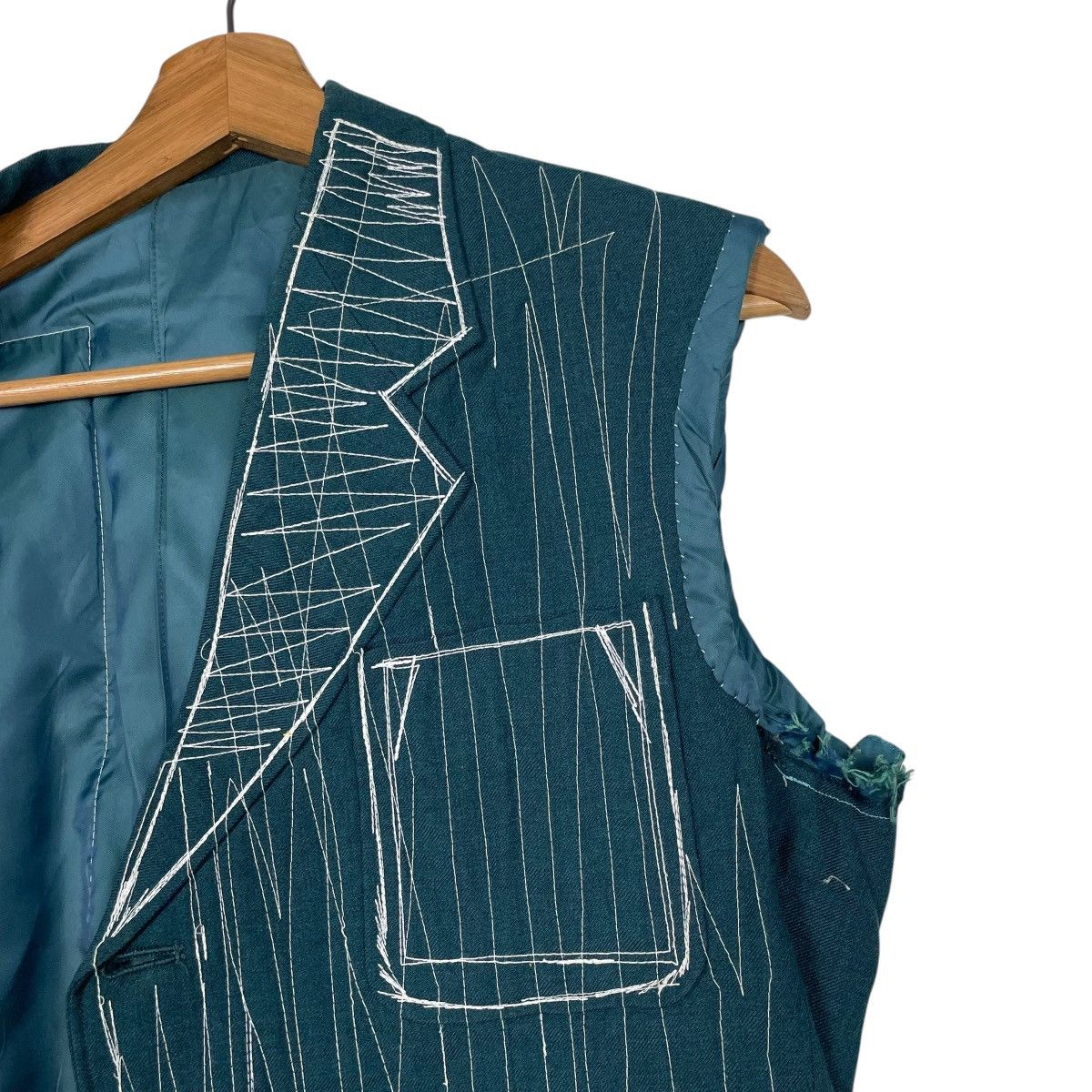 Japanese Brand Nice Design Arty Print With Colourful Stroke Blazer Jacket Size US M / EU 48-50 / 2 - 13 Thumbnail
