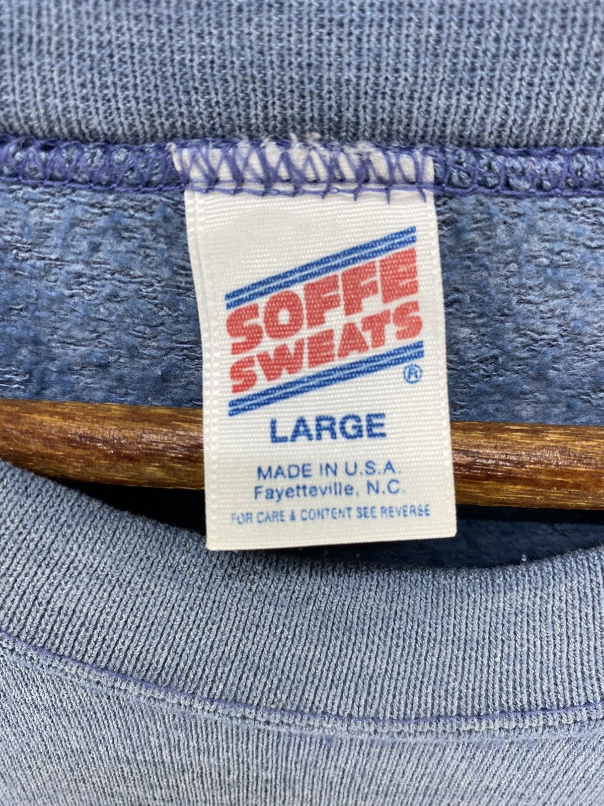 Vintage Vintage Plain Sweatshirt Soffe Sweat Tag Made In USA Size US L / EU 52-54 / 3 - 10 Thumbnail