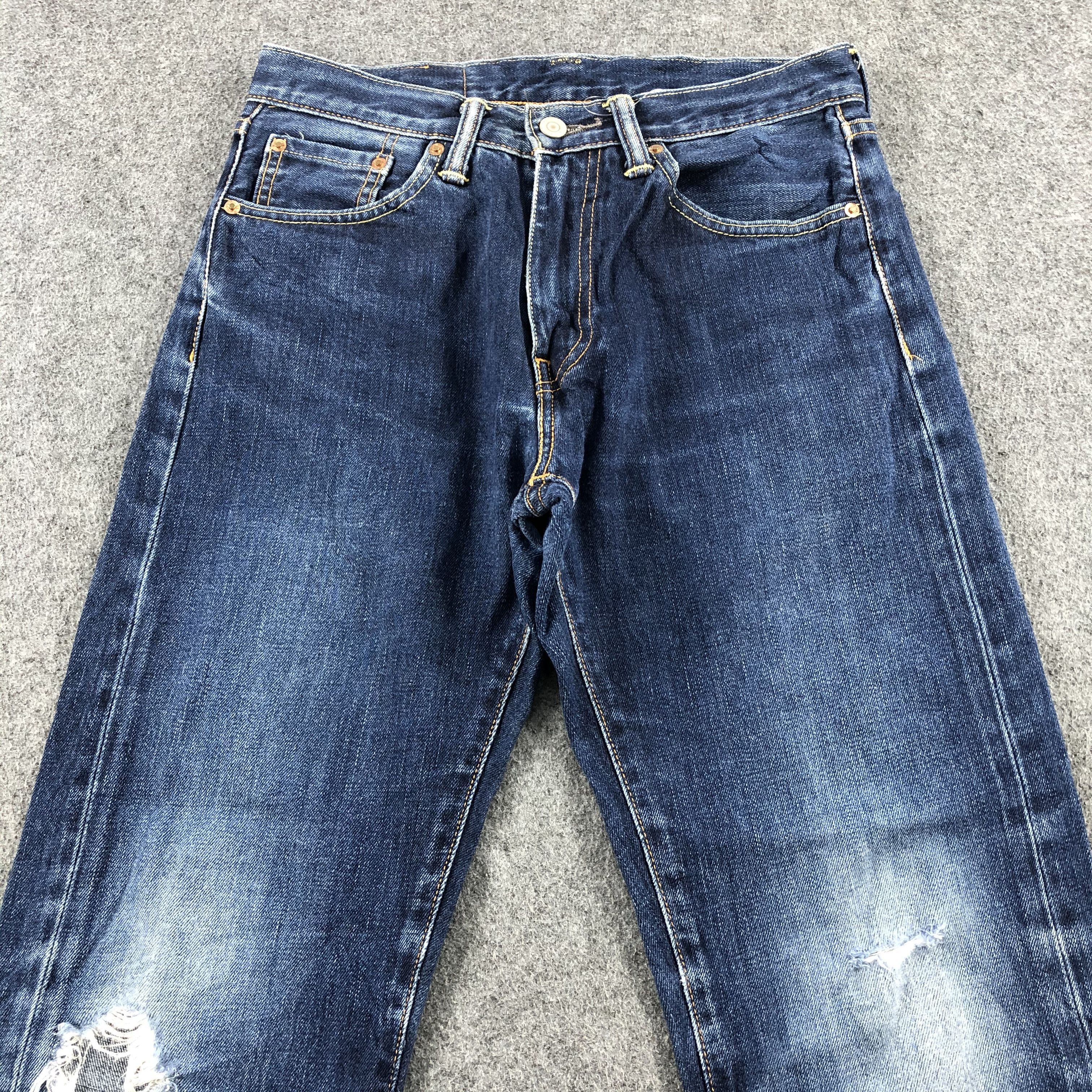 Levi's × Vintage Vintage Blue Wash Levis 505 Jeans-JM1991 Size US 31 - 3 Thumbnail