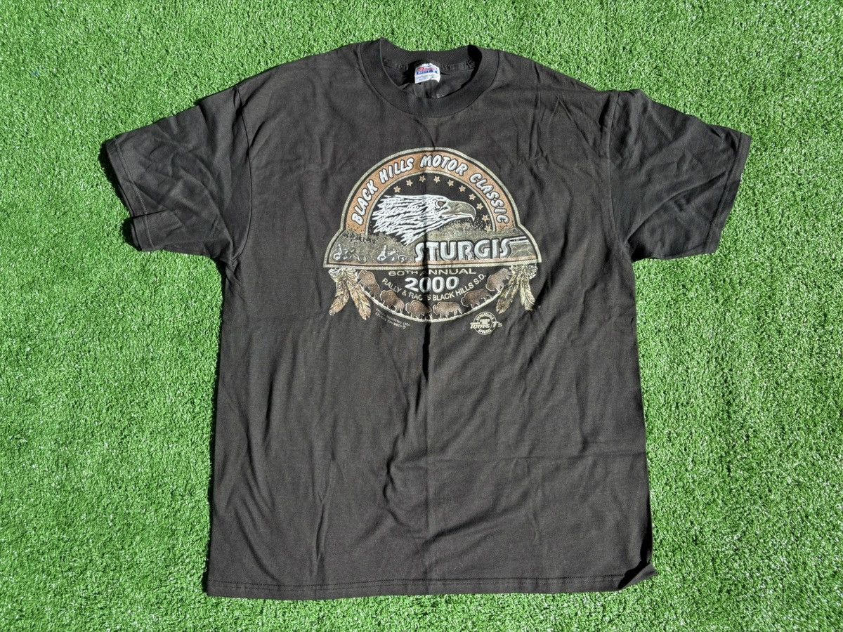 Hanes × Vintage Vintage Biker Week tee y2k Size US XL / EU 56 / 4 - 2 Thumbnail