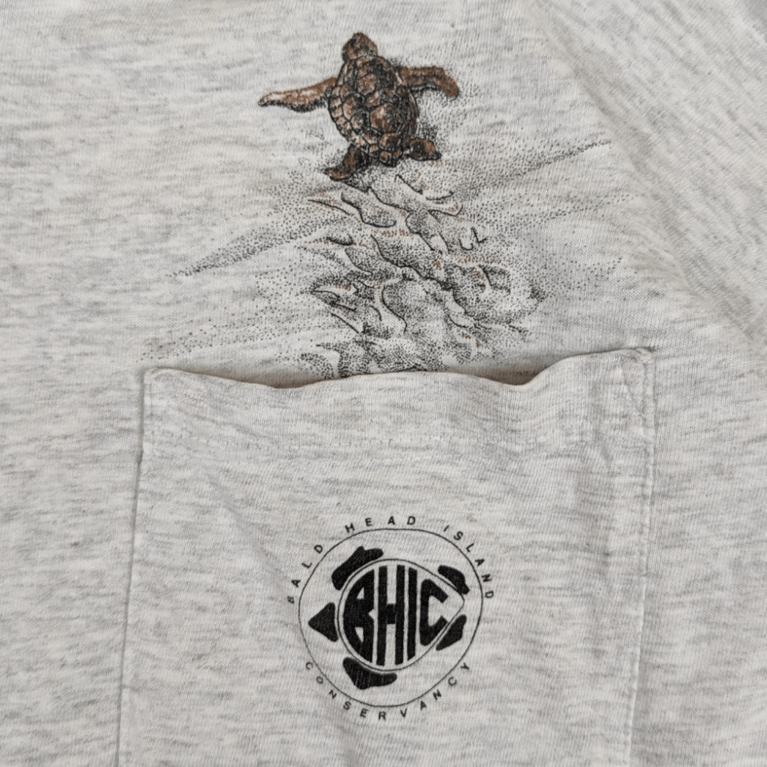 Vintage 2000's JENSEN Snapdragon Turtle Tortoise Long Sleeve T-Shirt Size US L / EU 52-54 / 3 - 5 Thumbnail