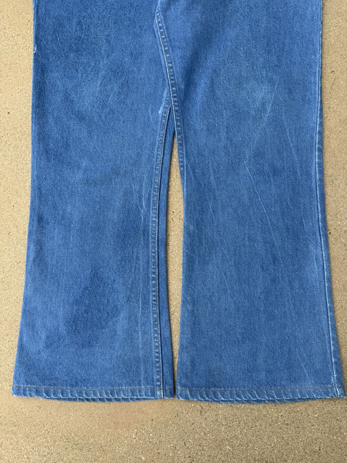 Levi's × Vintage Vtg 80’s Levi’s 646 Orange Tab Bellbottom Flare Jeans 38x29 Size US 38 / EU 54 - 3 Thumbnail